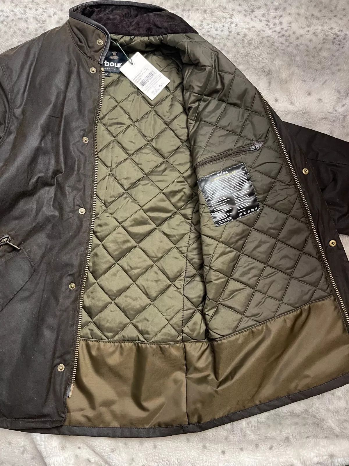 Barbour Barbour Men's Prestbury Wax Jacket Size US XL / EU 56 / 4 - 6 Thumbnail