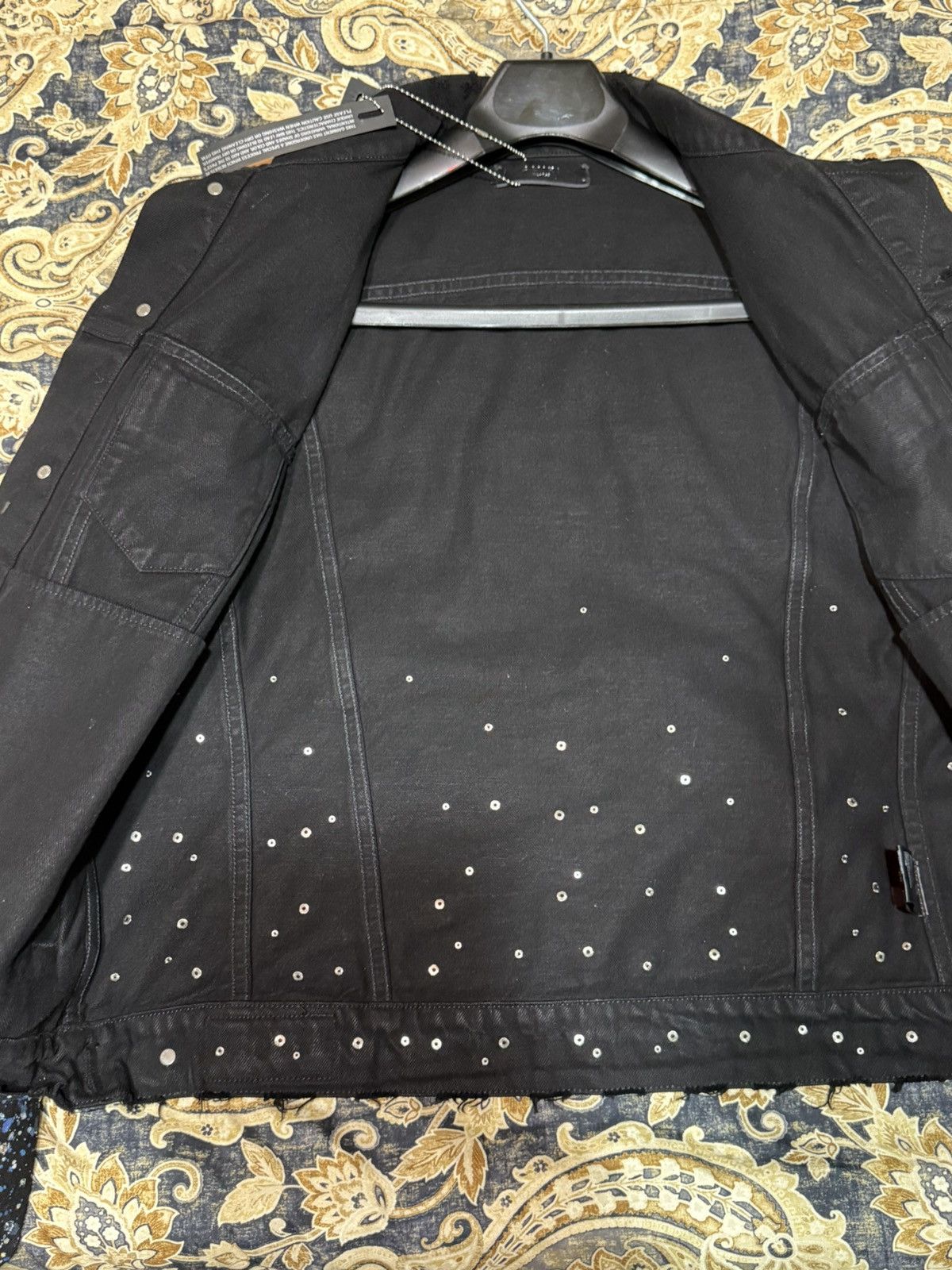 Amiri Amiri crystal painter denim jacket Size US XL / EU 56 / 4 - 4 Thumbnail