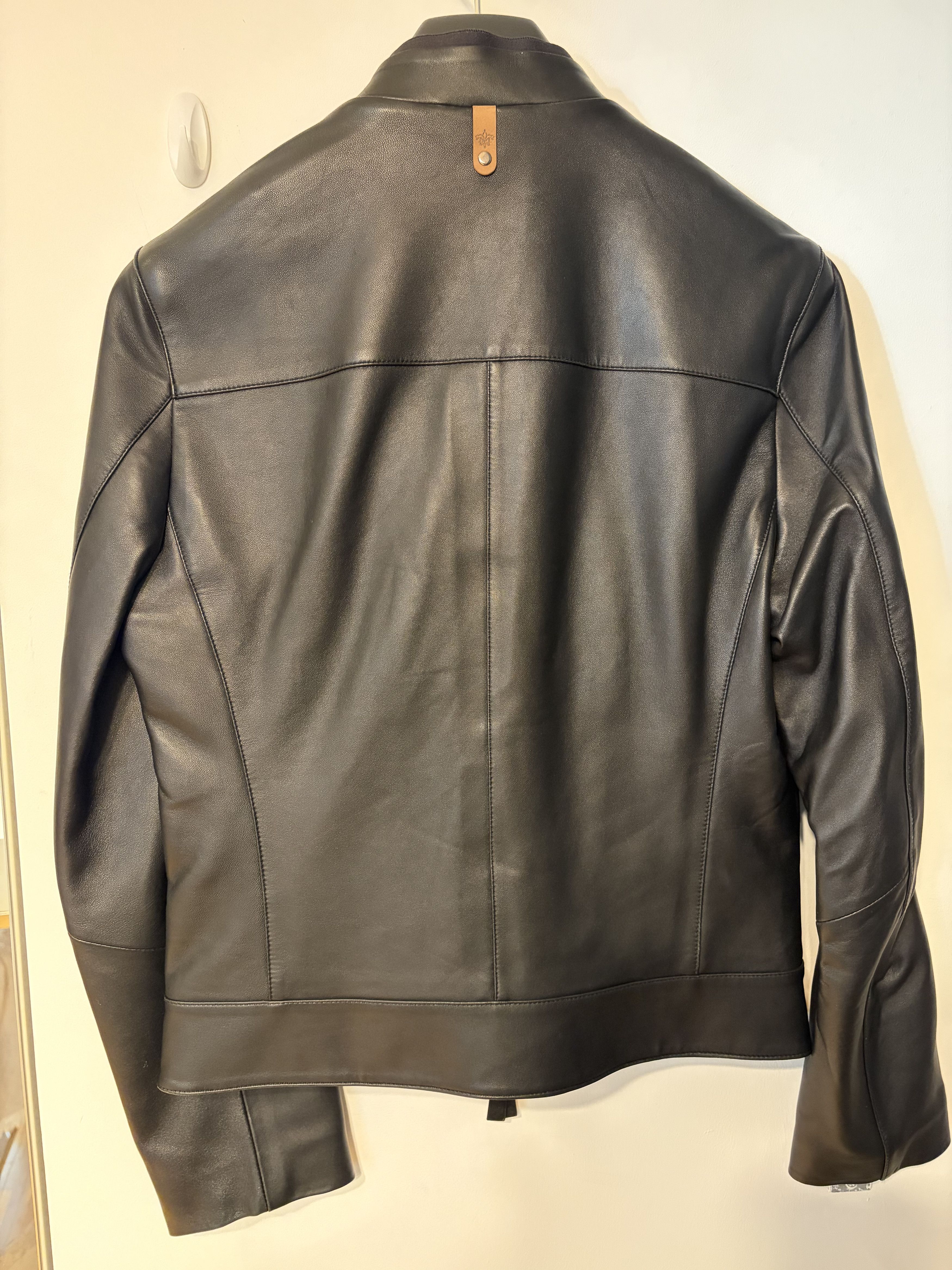 Mackage Mackage Harris Minimal Lambskin Leather Jacket Black Size 36 Size US S / EU 44-46 / 1 - 3 Thumbnail