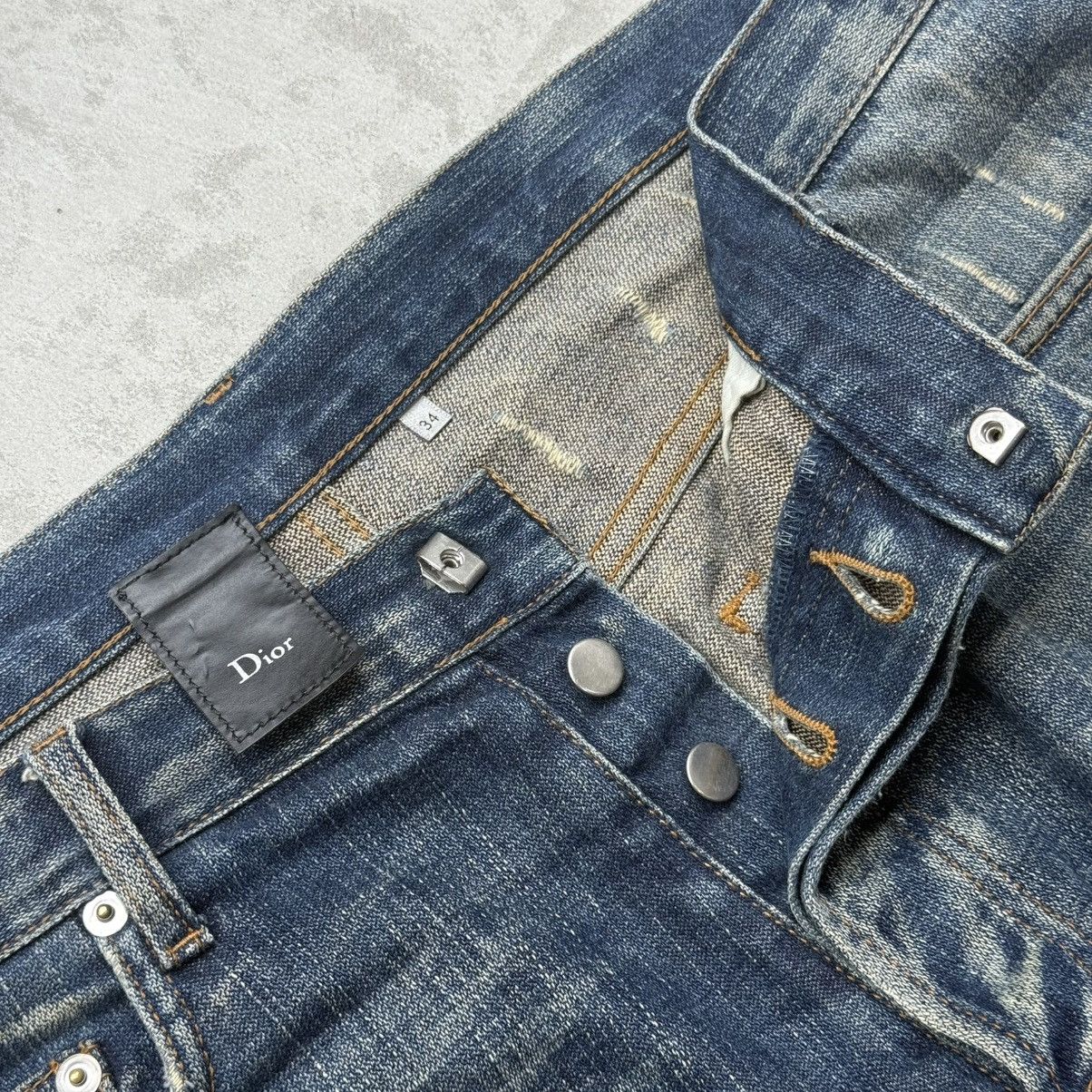 Dior Dior Homme SS08 Under My Car Wash Jeans (KVA) Size US 34 / EU 50 - 4 Thumbnail