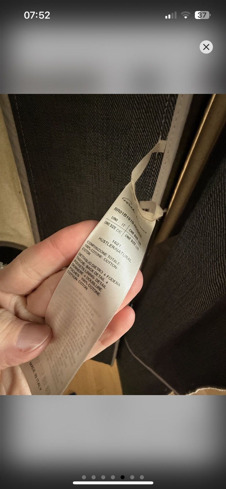 Rick Owens SS22 Fogachine Denim Cloack Size US M / EU 48-50 / 2 - 16 Thumbnail
