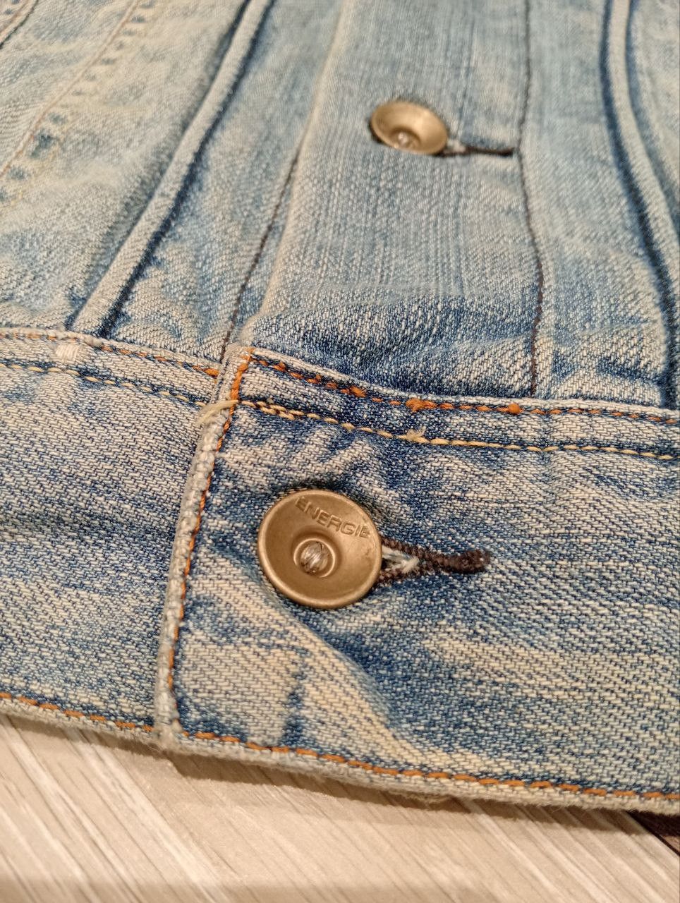 Energie ENERGIE LIGHT BLUE DENIM JACKET - MEDIUM Size US M / EU 48-50 / 2 - 6 Thumbnail