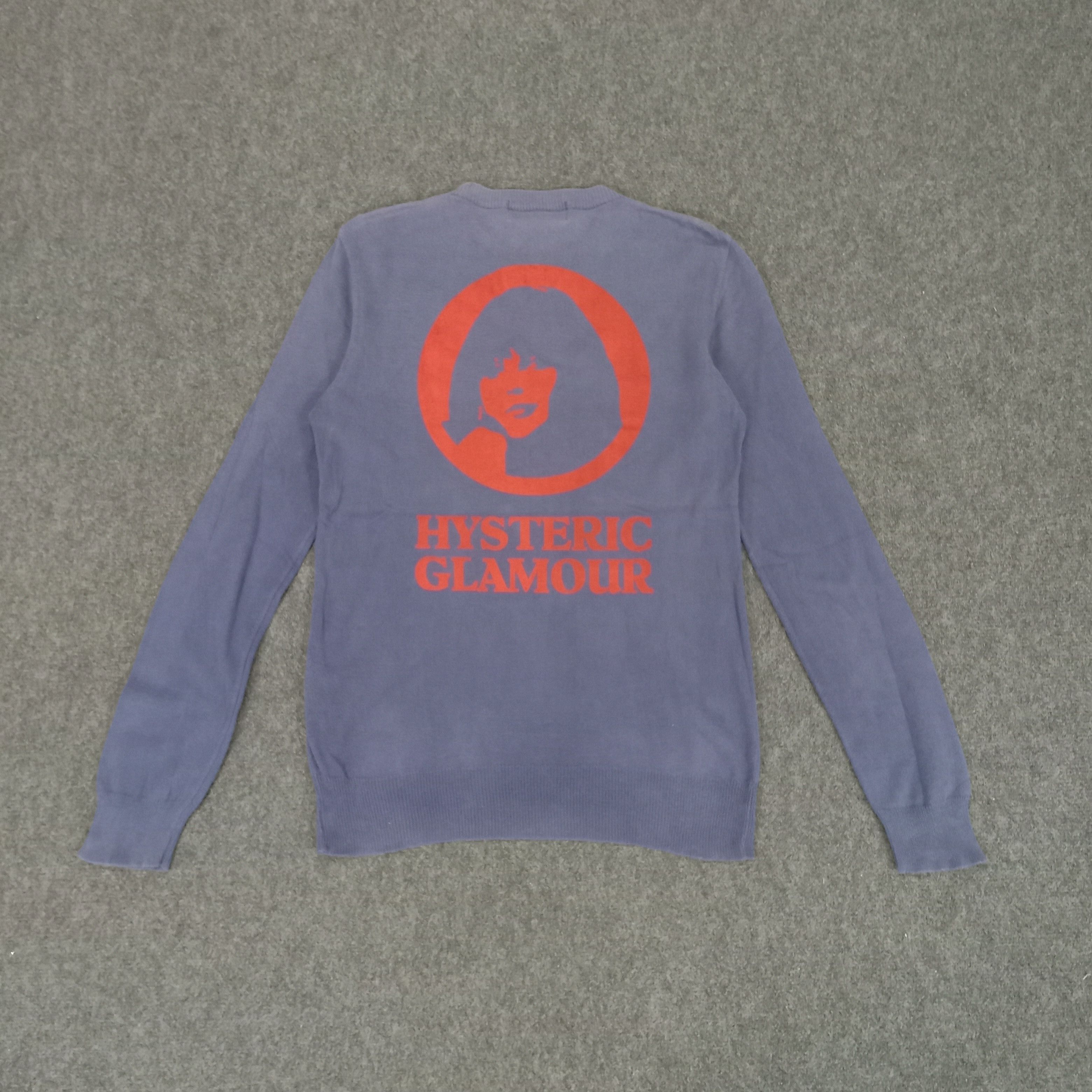 Hysteric Glamour × Japanese Brand × Vintage Hysteric Glamour Japanese Brand Long Sleeve Tshirt Size US S / EU 44-46 / 1 - 1 Thumbnail