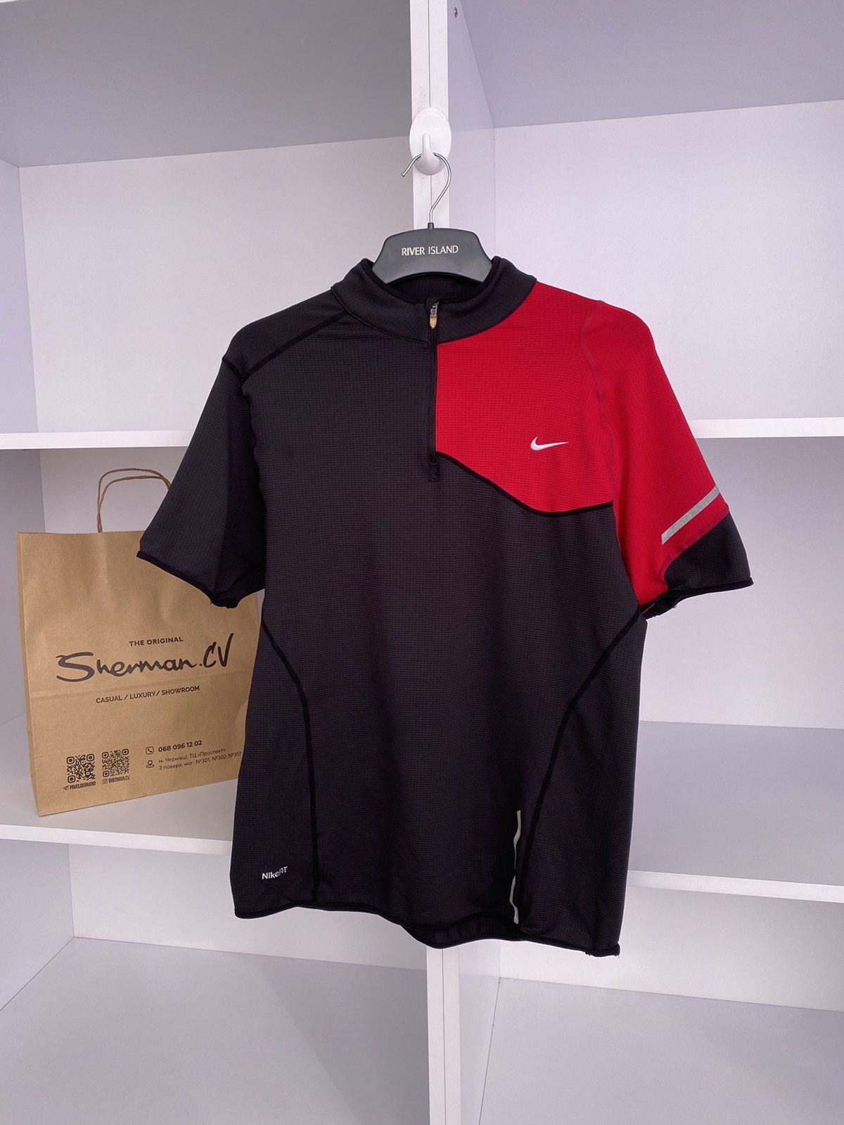 Nike × Vintage Vintage Nike Fit Dry Jersey Size US M / EU 48-50 / 2 - 3 Thumbnail