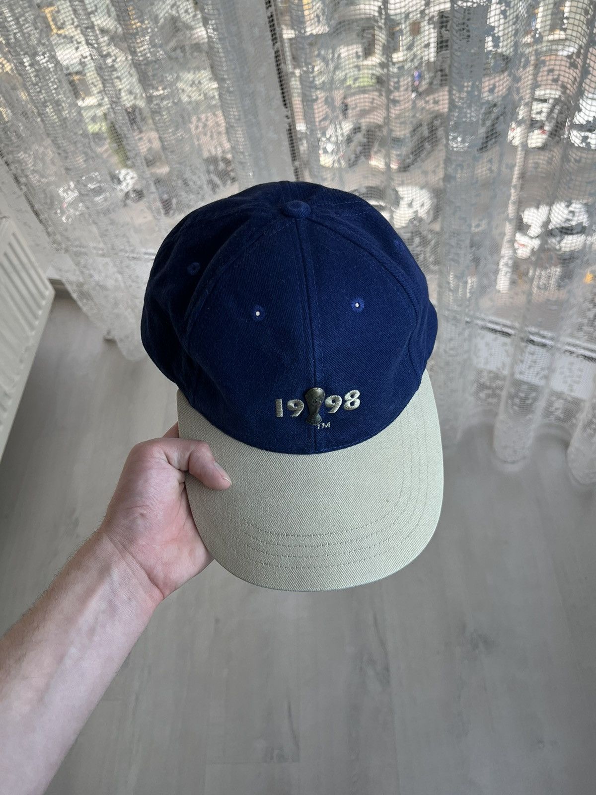 Adidas × Vintage Adidas 1998 France Football World Cup Hat Cap Soccer 90s Size ONE SIZE - 13 Thumbnail