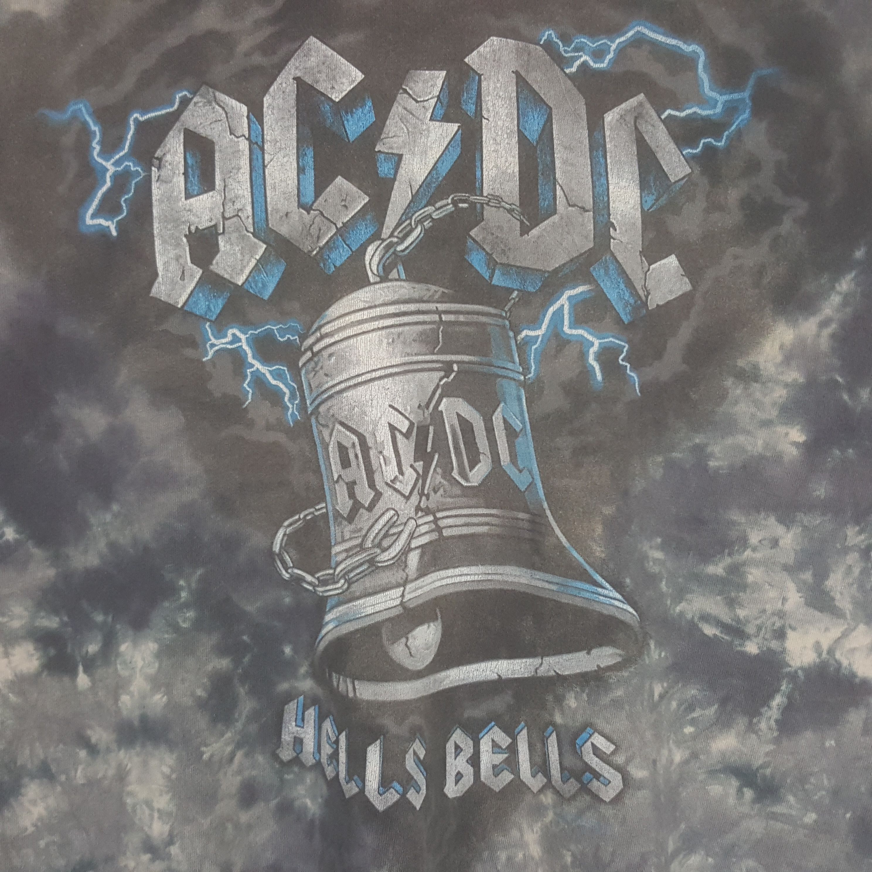 AC/DC × Hells Bells × Vintage Vintage ACDC Hells Bells Rock Band Tshirt Size US L / EU 52-54 / 3 - 2 Thumbnail