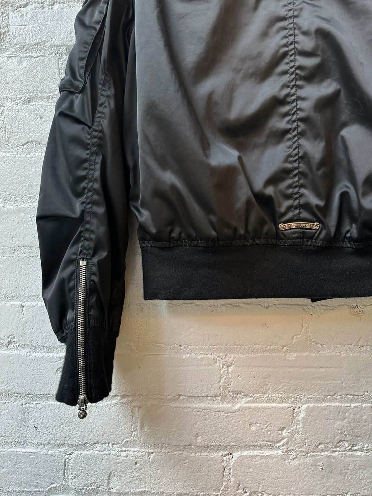 Chrome Hearts CHROME HEARTS PATCHED SZ-M-L BOMBER Size US M / EU 48-50 / 2 - 2 Thumbnail