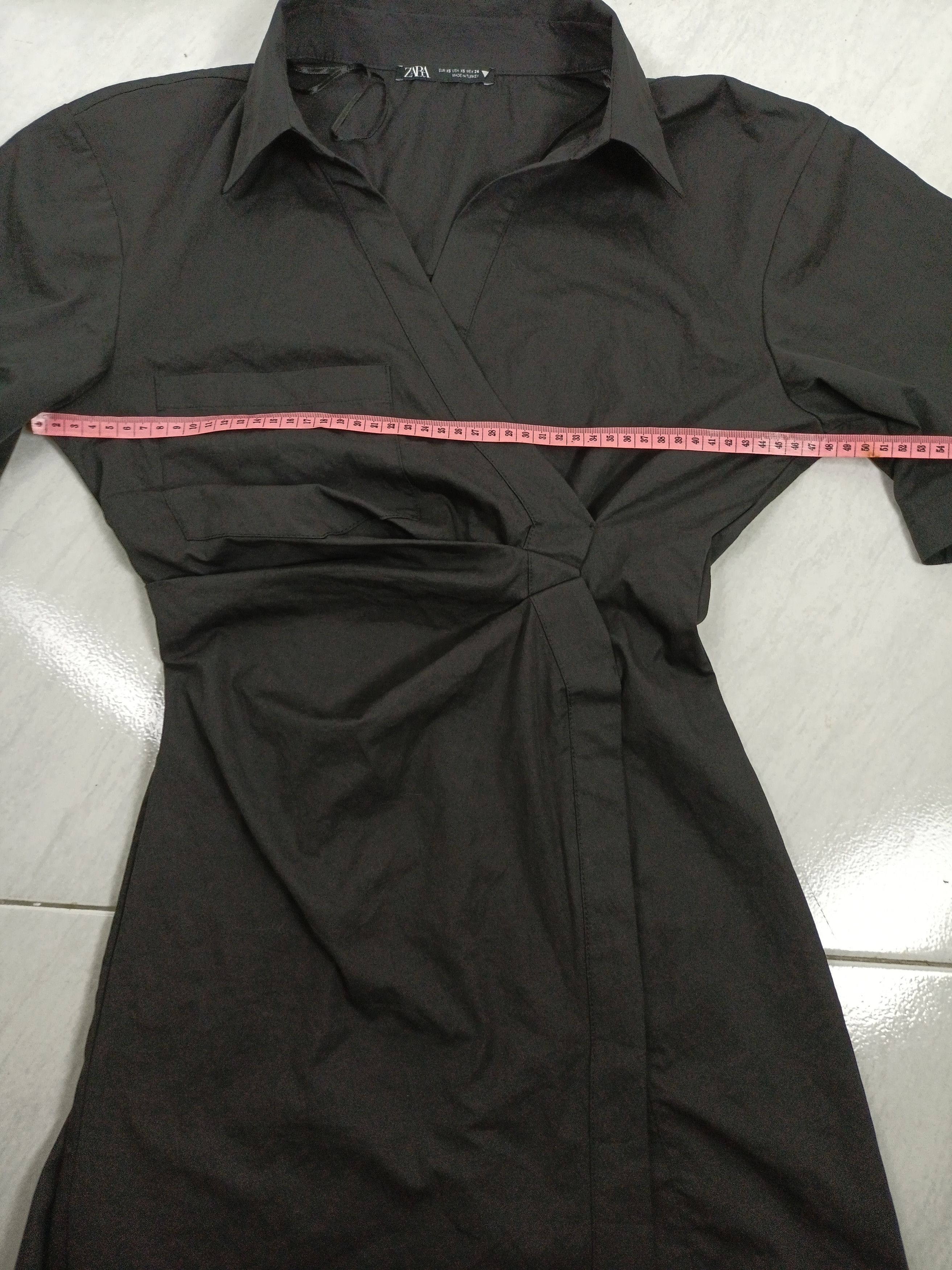 If Six Was Nine × Le Grande Bleu (L.G.B.) × Zara ZARA Black Casual Dress Size XS / US 0-2 / IT 36-38 - 5 Thumbnail