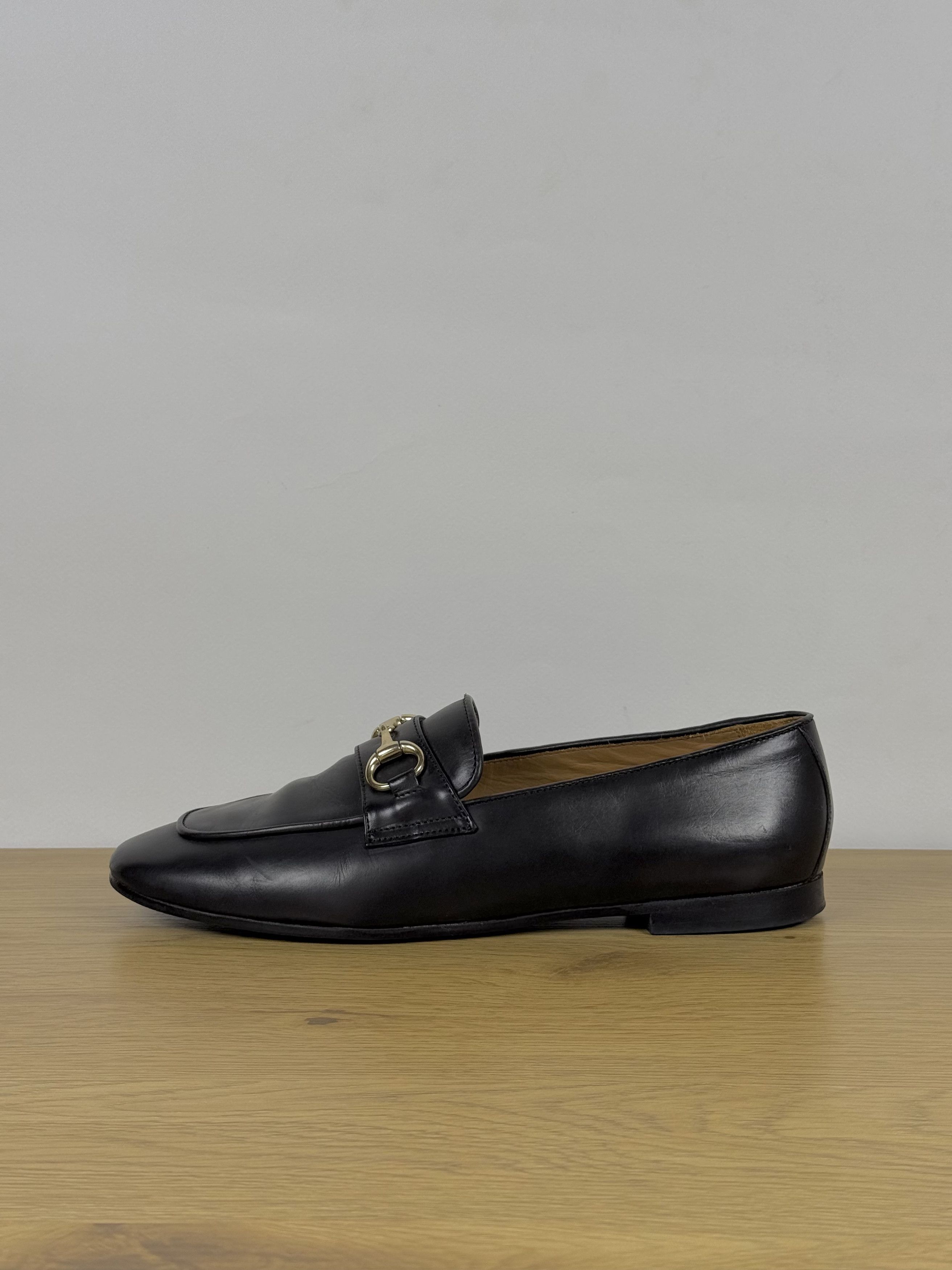 Other Women's Day Horsebit Black Leather Loafers EU40 Size US 10 / IT 40 - 5 Thumbnail