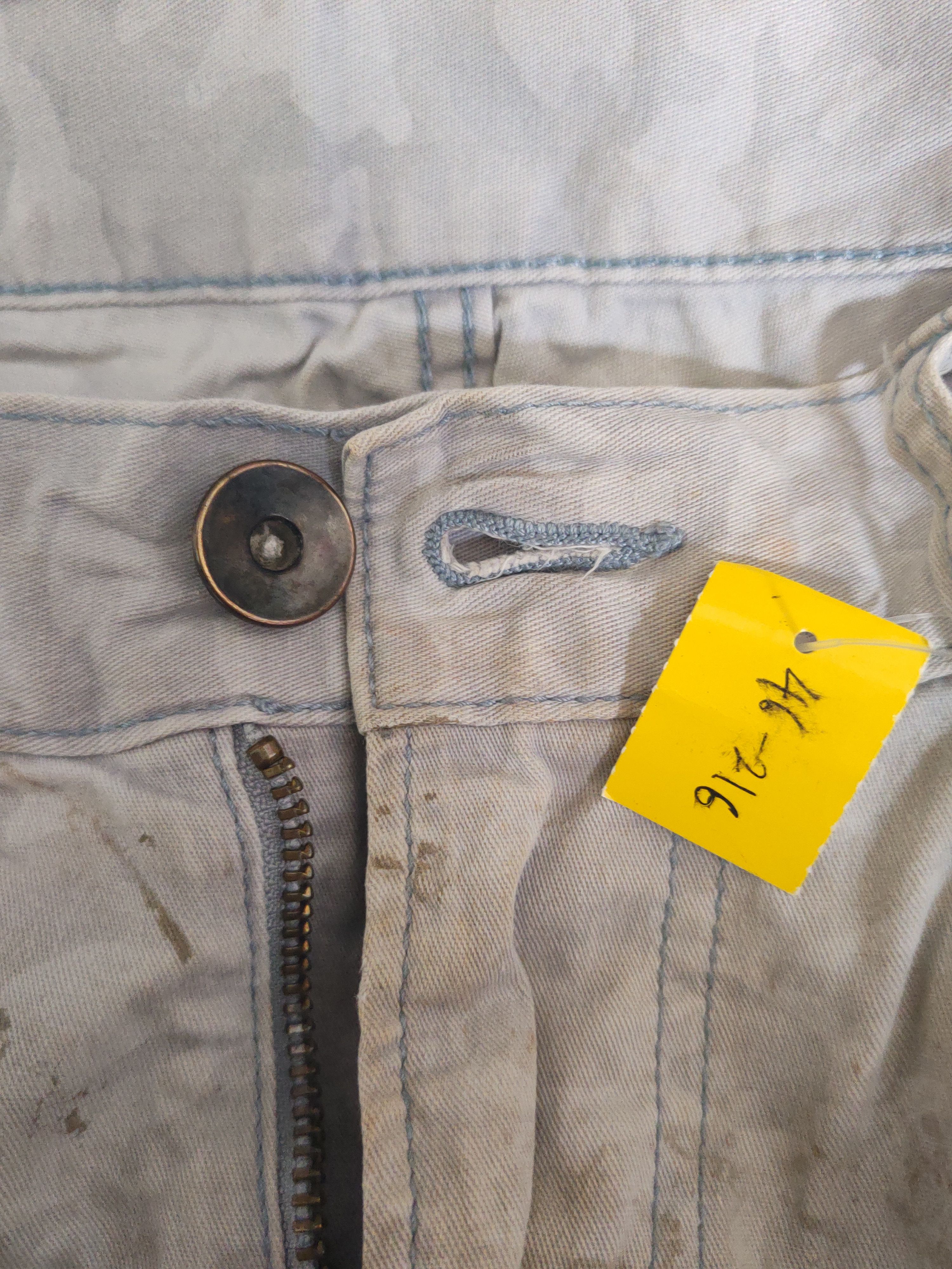 Japanese Brand DL Tora Gray Multipocket Cargo Pants #46-216 Size US 34 / EU 50 - 16 Thumbnail