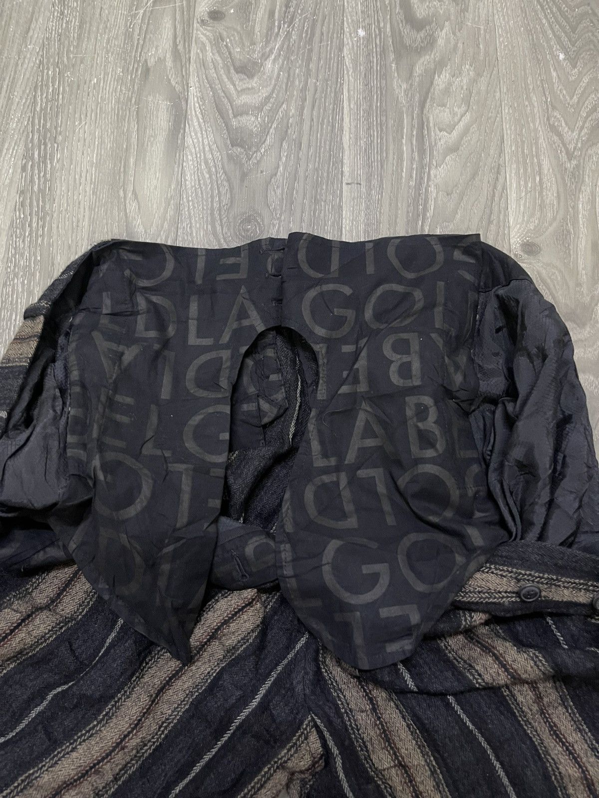 Vivienne Westwood Vintage Vivienne Westwood Striped Wool Blend Trousers Size US 40 / EU 56 - 12 Thumbnail