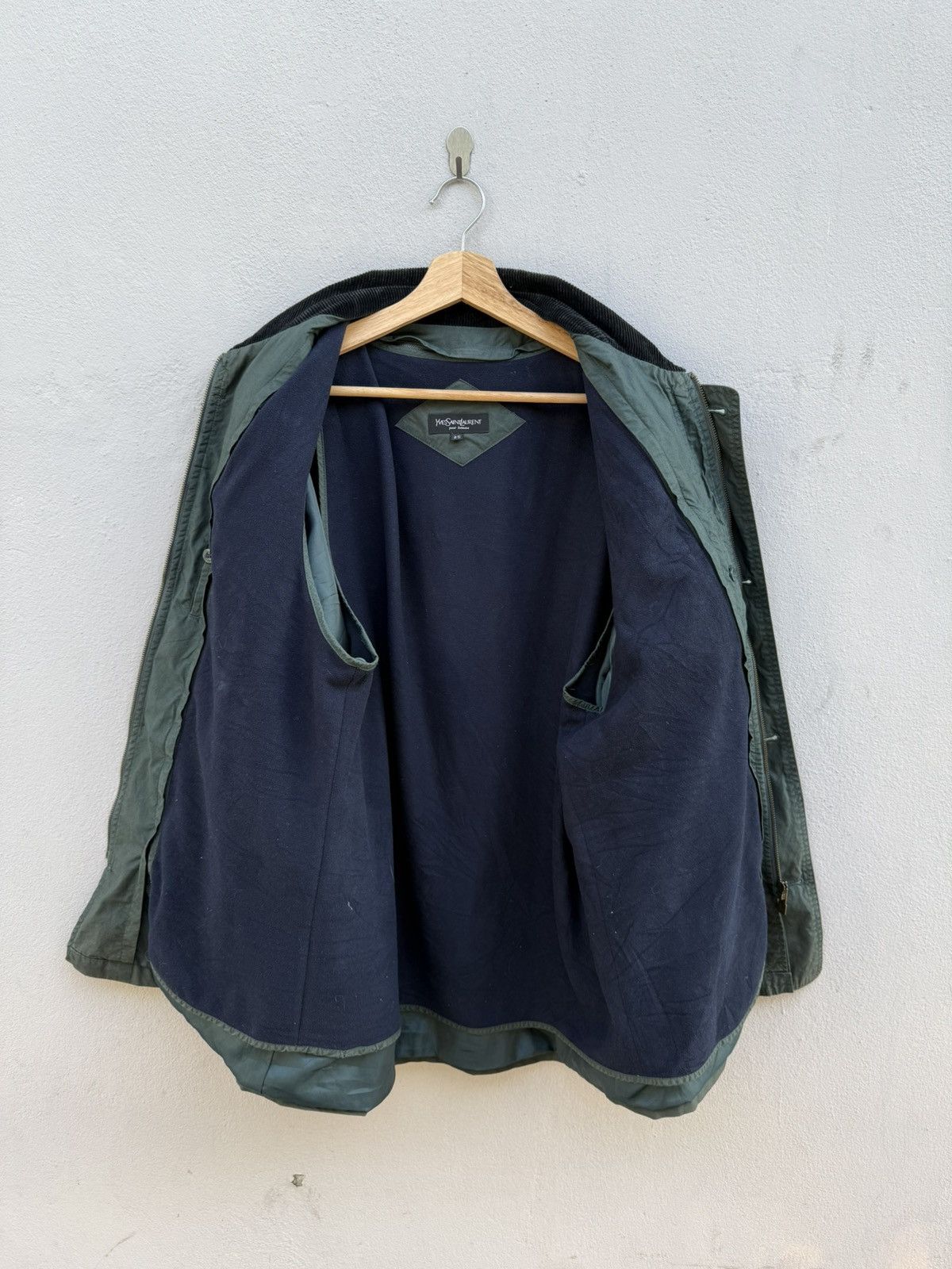 Yves Saint Laurent Vintage 90s YVES SAINT LAURENT YSL Military Style Jacket Size US L / EU 52-54 / 3 - 12 Thumbnail