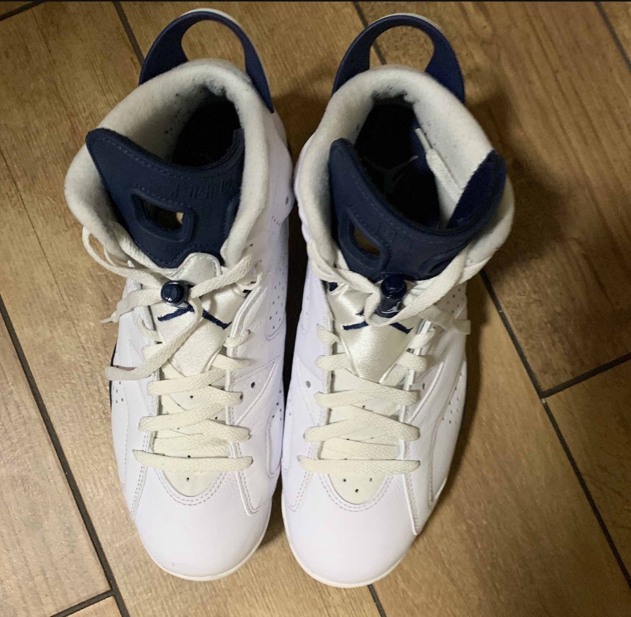 Jordan Brand Air Jordan 6 Retro 'Midnight Navy' 2022 Size US 10 / EU 43 - 3 Thumbnail