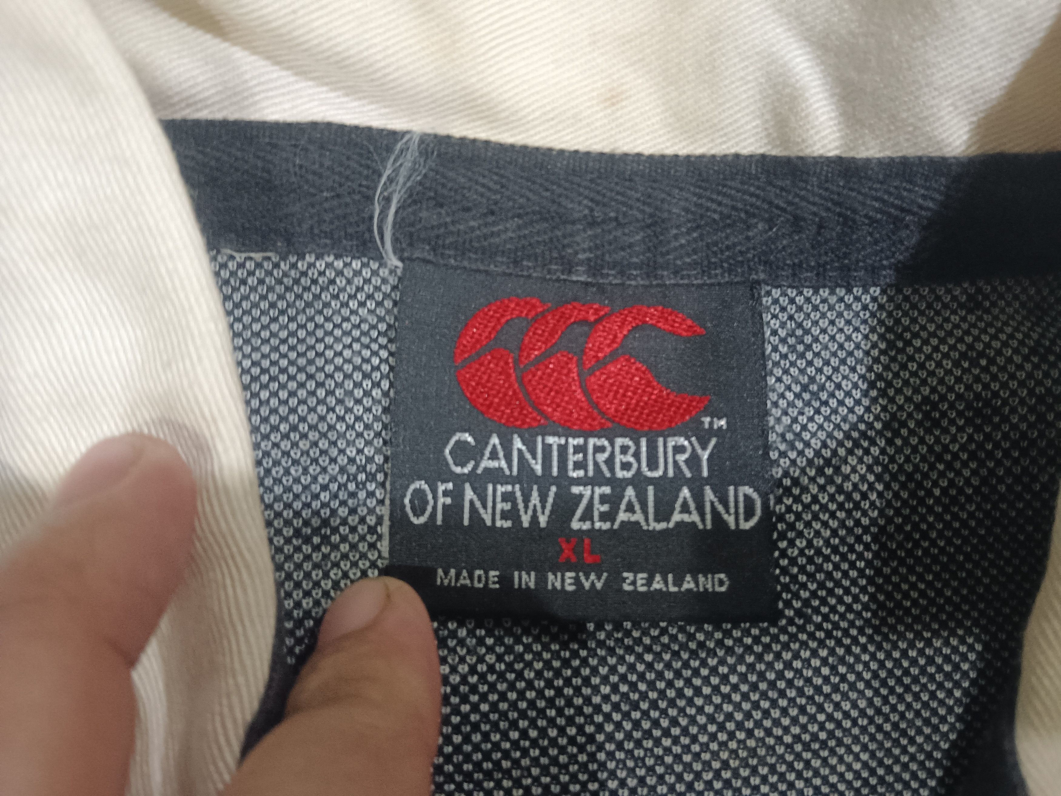 Canterbury of New Zealand Vintage rare new Zealand all black steinlager temex A team Size US XL / EU 56 / 4 - 5 Thumbnail