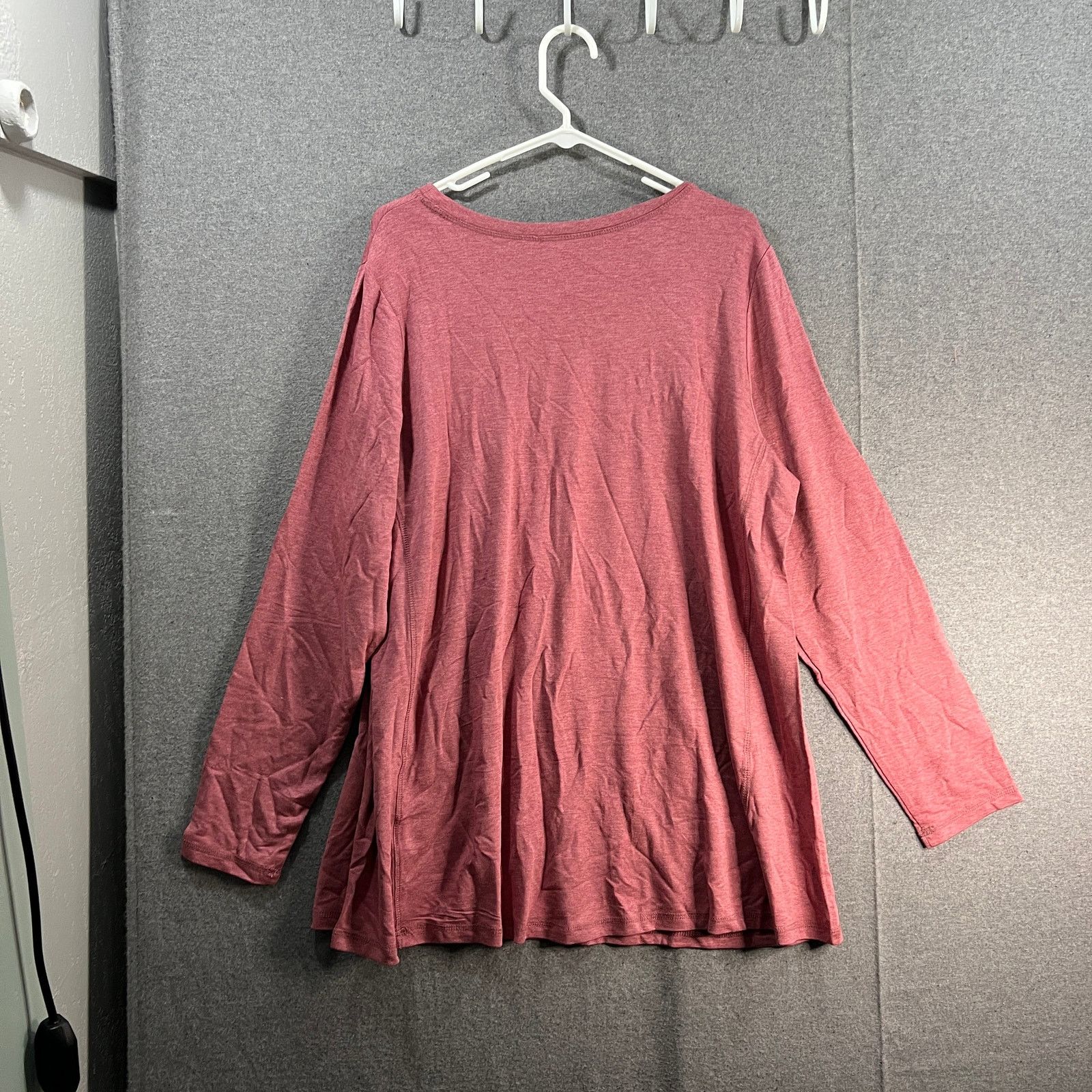 Other Susan Graver Weekend Jersey Knit Crew Neck Tunic Size XL / US 12-14 / IT 48-50 - 2 Thumbnail