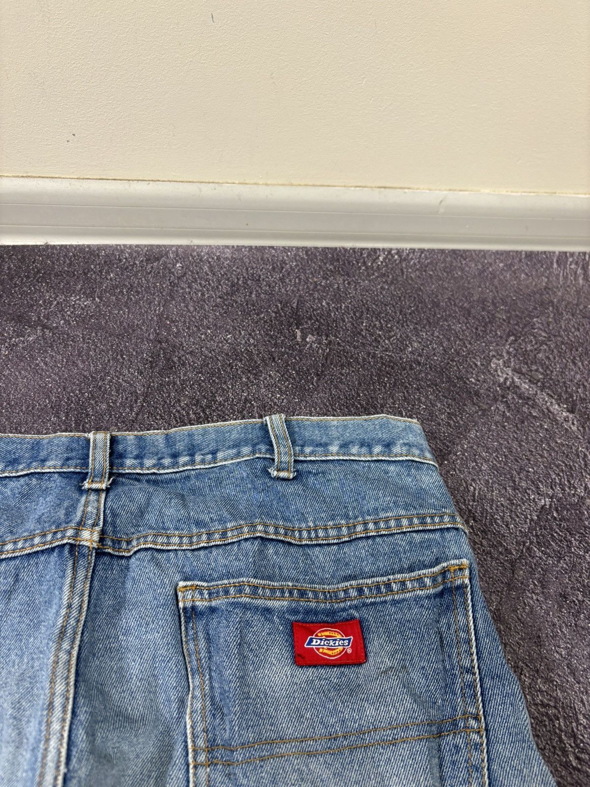 Dickies Vintage Dickies Faded Light Blue Y2K American Denim Jeans Size US 34 / EU 50 - 9 Thumbnail