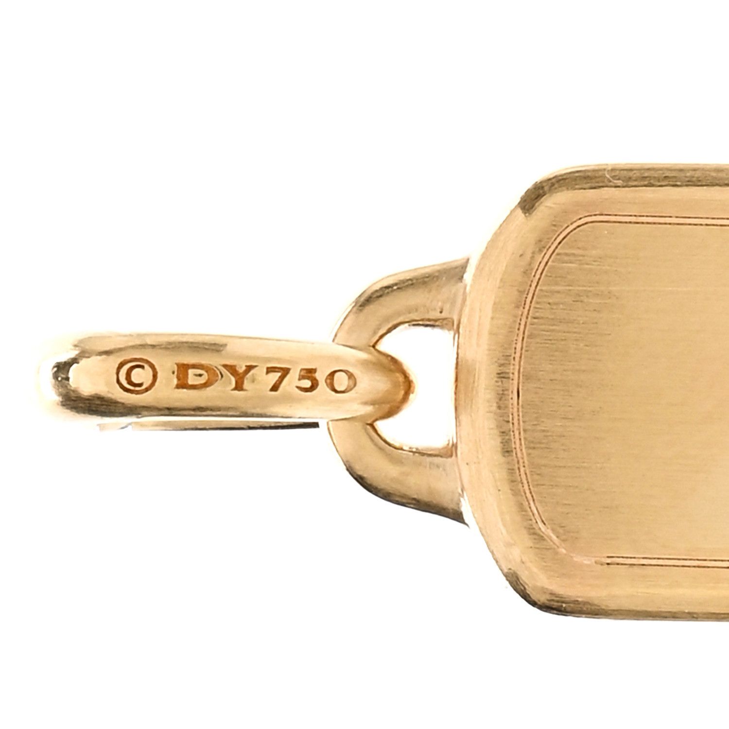 David Yurman oc11z0625 Size: OS / Cairo Amulet 18K Yellow Gold Diamonds Size ONE SIZE - 2 Thumbnail