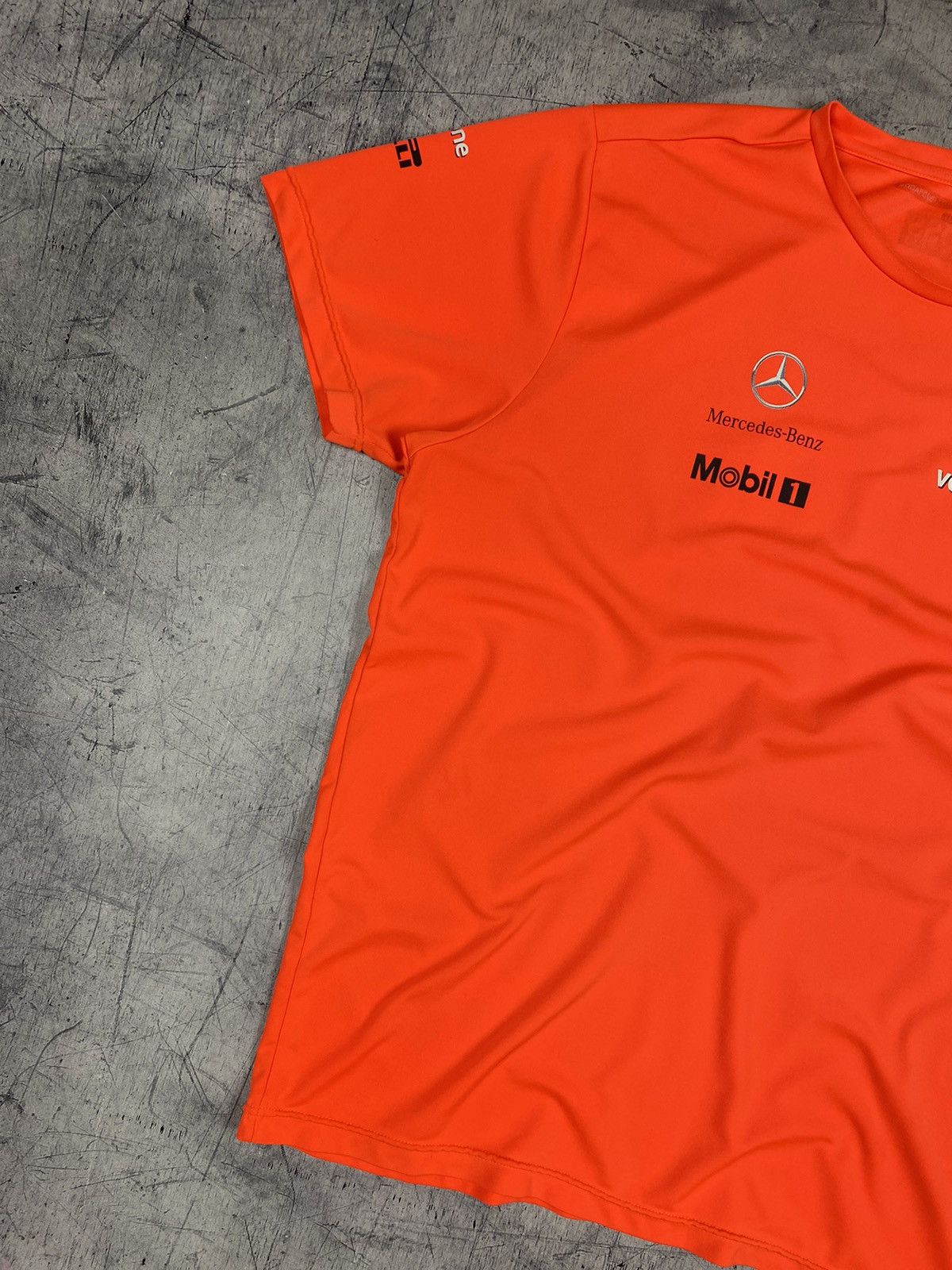 Malcolm McLaren × Mercedes-Benz Racing Vodafone Mclaren Mercedes Boss F1 NASCAR Tee T Shirt Size US XXL / EU 58 / 5 - 4 Thumbnail