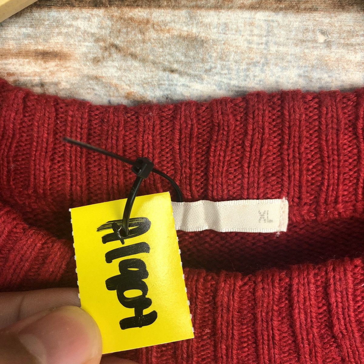 GU × OVER THE STRiPES GU Stripe Red Knitwear #A1903 Size US L / EU 52-54 / 3 - 9 Thumbnail