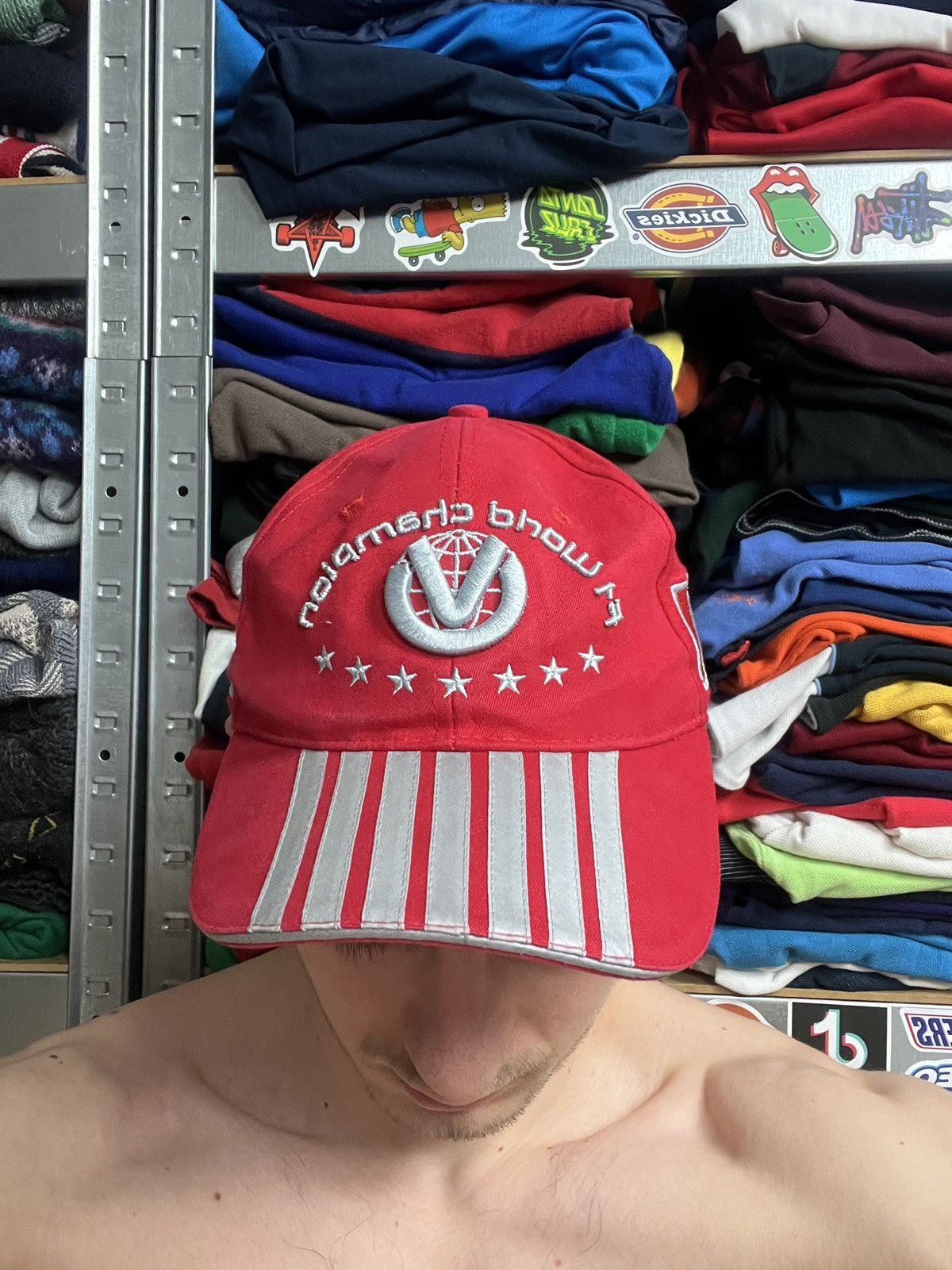 Formula 1 × Vintage Vintage Ferrari Michael Schumacher World Champion Cap Hat Size ONE SIZE - 12 Thumbnail