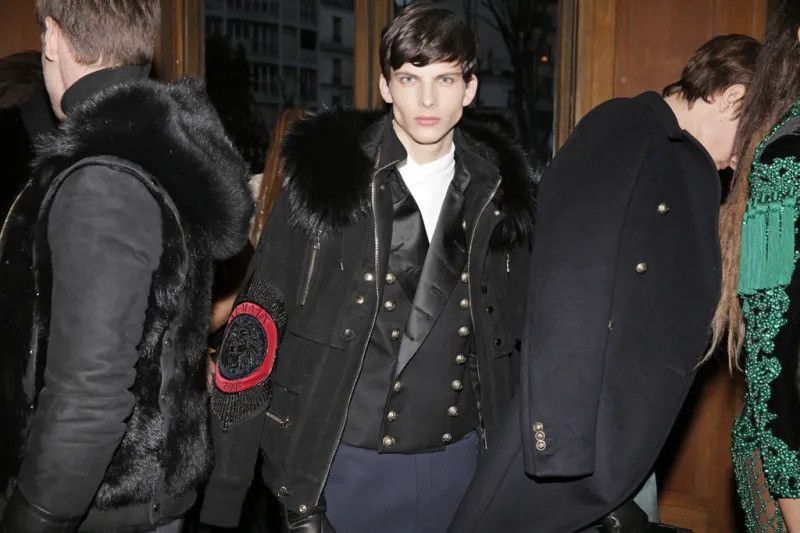 Balmain FW 2016 Balmain Military Raccoon Fur Trim Parka Size Large Size US L / EU 52-54 / 3 - 3 Thumbnail