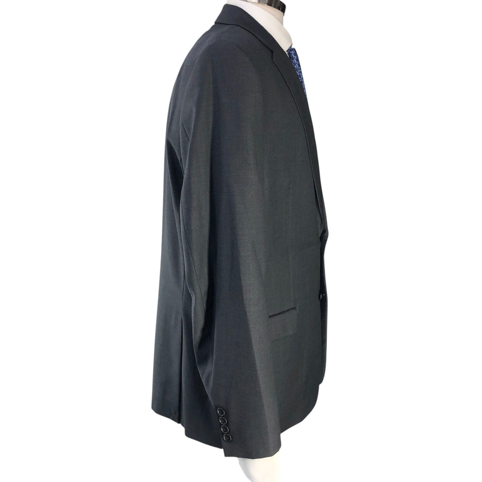 Lauren Ralph Lauren Ralph Lauren LRL Size 44R Sport Coat Charcoal Gray Stretch Size 44R - 11 Thumbnail