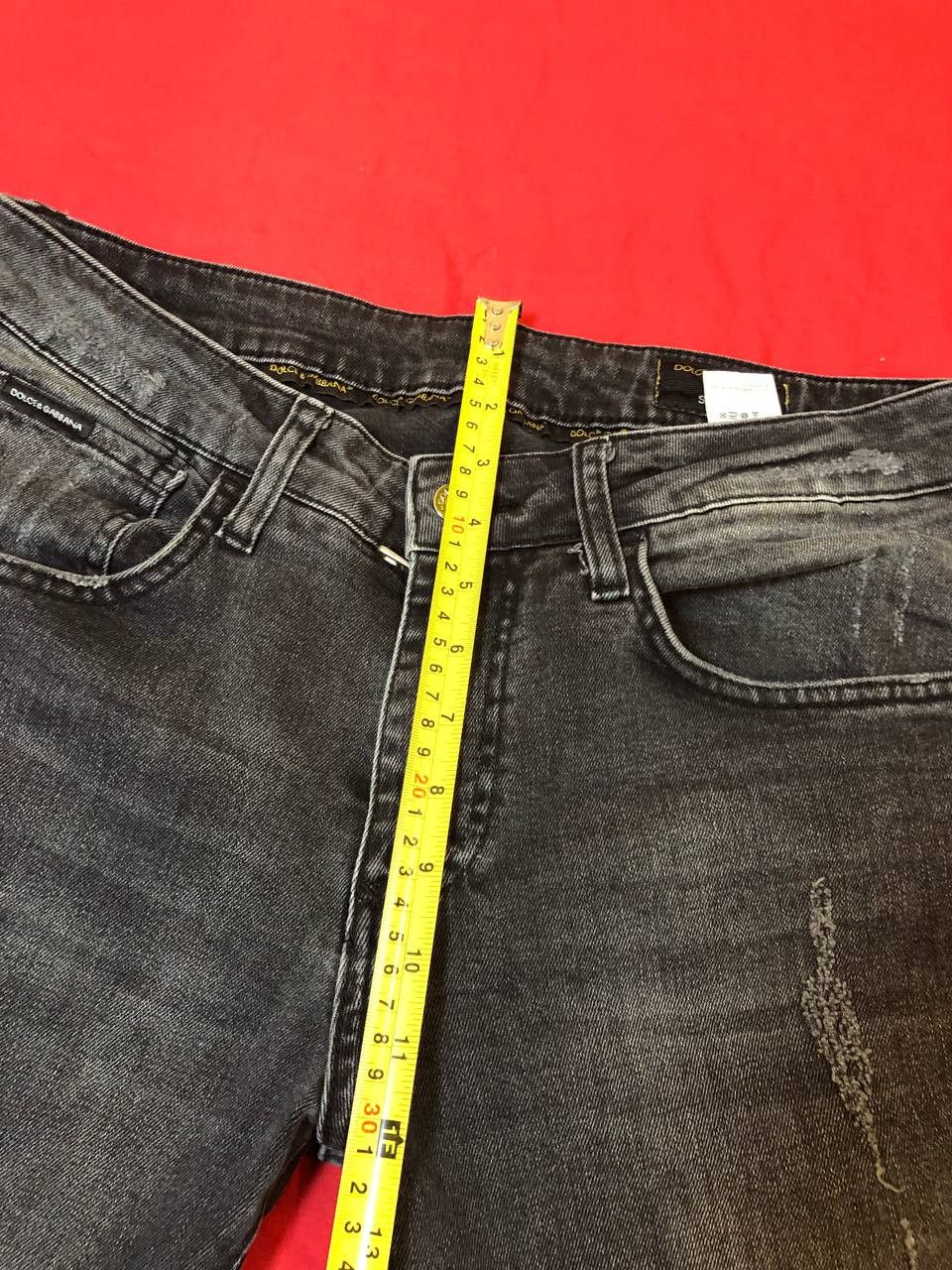 Dolce & Gabbana DOLCE & GABBANA Denim Skinny Jeans Gray luxury Size US 30 / EU 46 - 12 Thumbnail