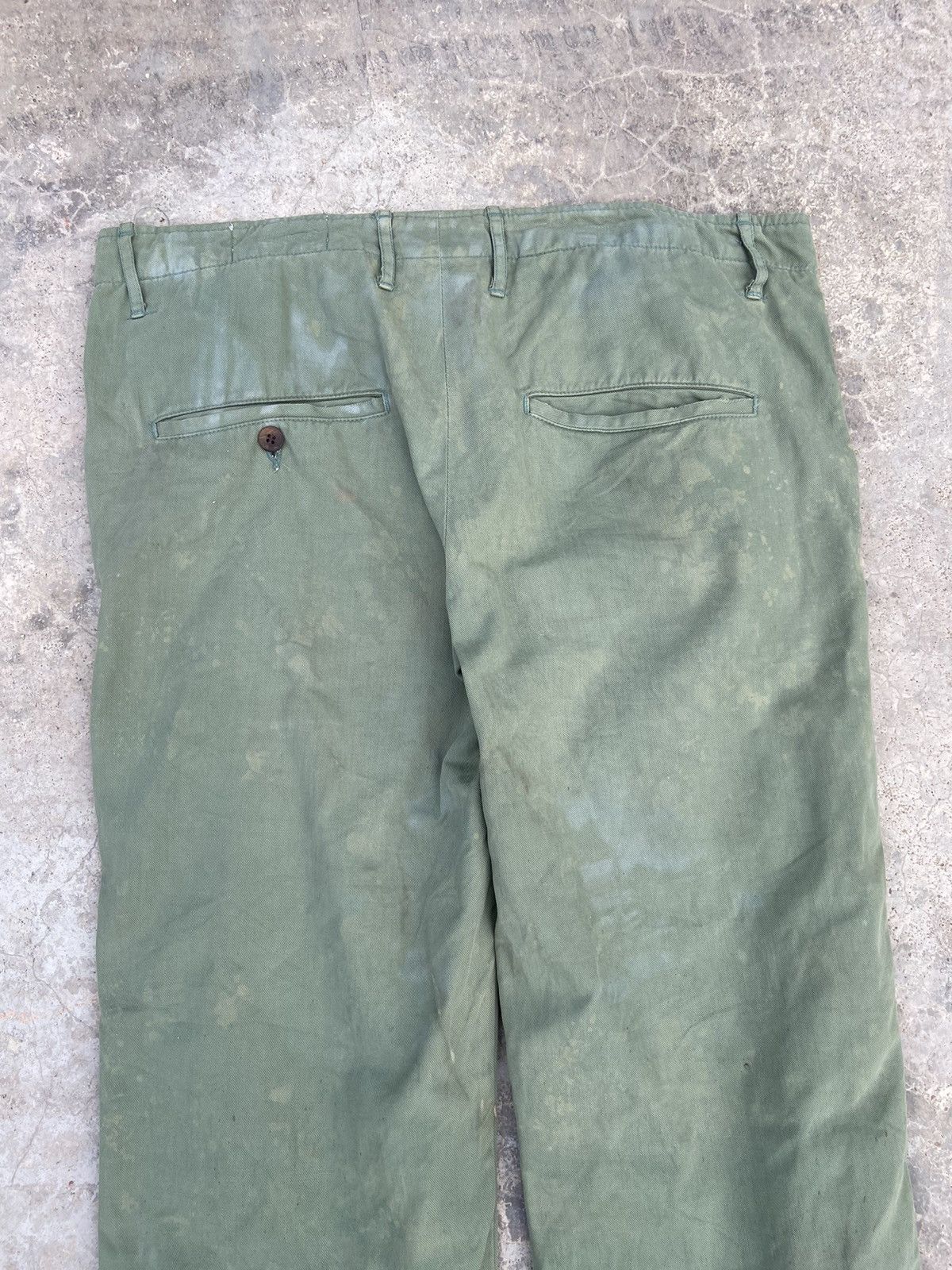Chimala Trashed Faded Chimala chinos painted pants distressed Size US 35 - 8 Thumbnail