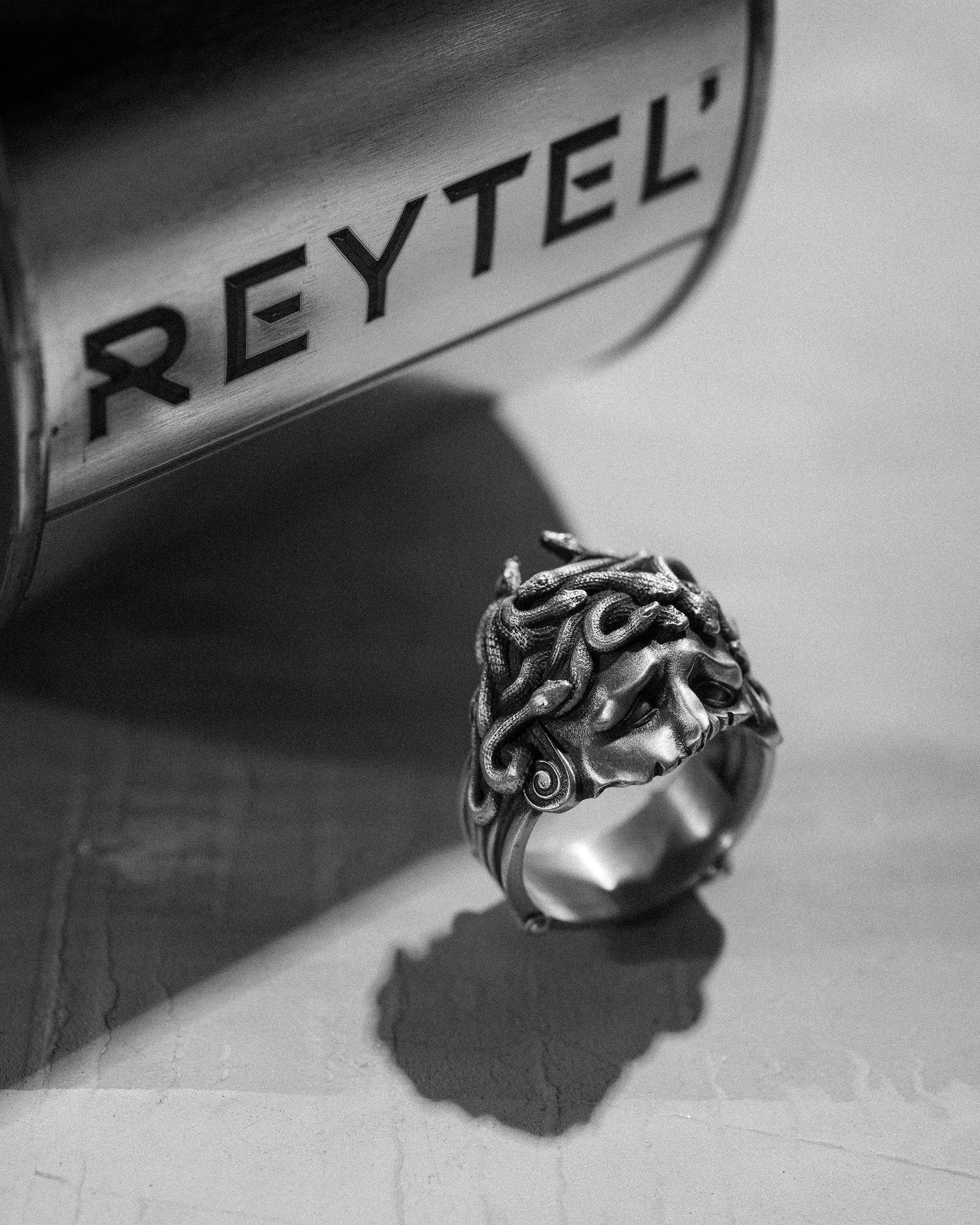 🐍 Wounded Medusa Handmade 925 Silver Ring 🐍