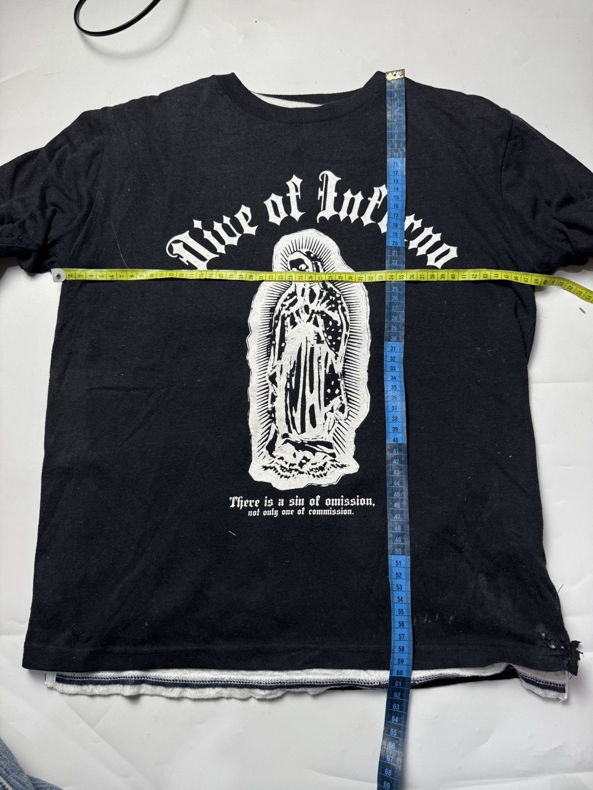 Beauty Beast × Hysteric Glamour × Japanese Brand Double Layers Skulls Oblo 10f1 Long Sleeve Size US M / EU 48-50 / 2 - 7 Thumbnail