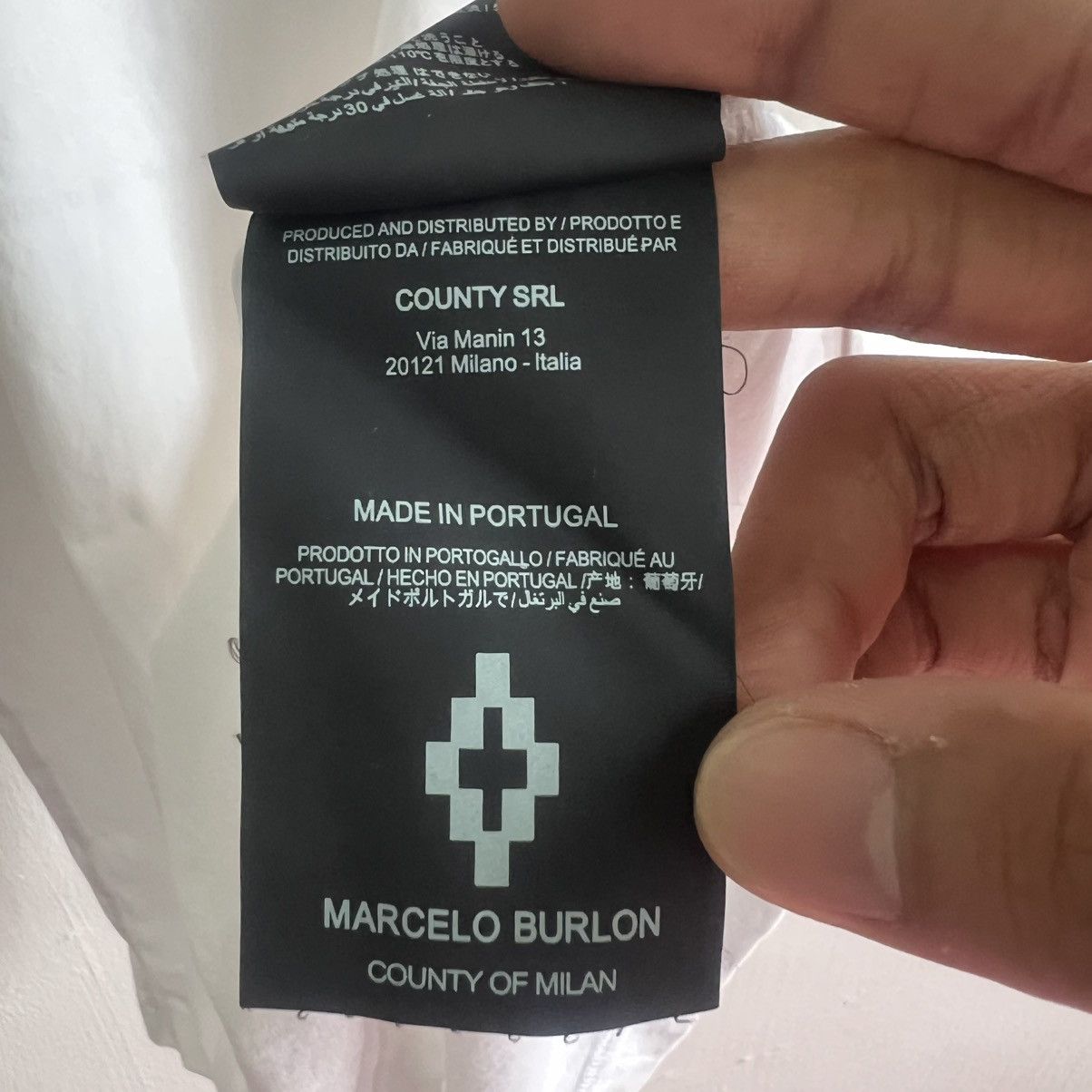Marcelo Burlon MARCELO BURLON COUNTY OF MILAN TEE Size US M / EU 48-50 / 2 - 6 Thumbnail