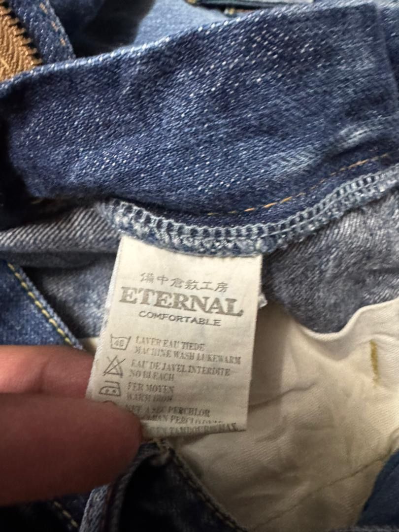 SICK Vintage Kurashiki Eternal Kapital Whisker Cargo Jeans