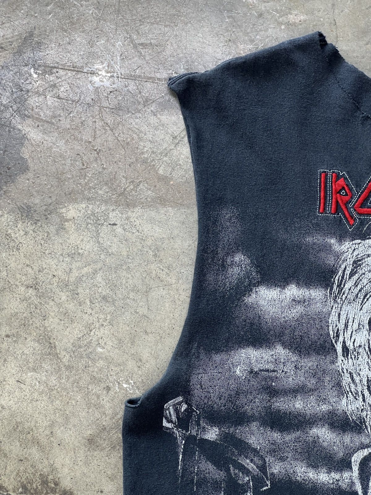 Band Tees Vintage Iron Maiden Killers Eddy Band Portrait Cut Sleeve XL Size US XL / EU 56 / 4 - 6 Thumbnail