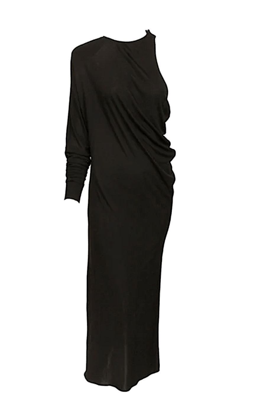 Versace Versace One Sleeve Draped Dress Size S / US 4 / IT 40 - 1 Thumbnail