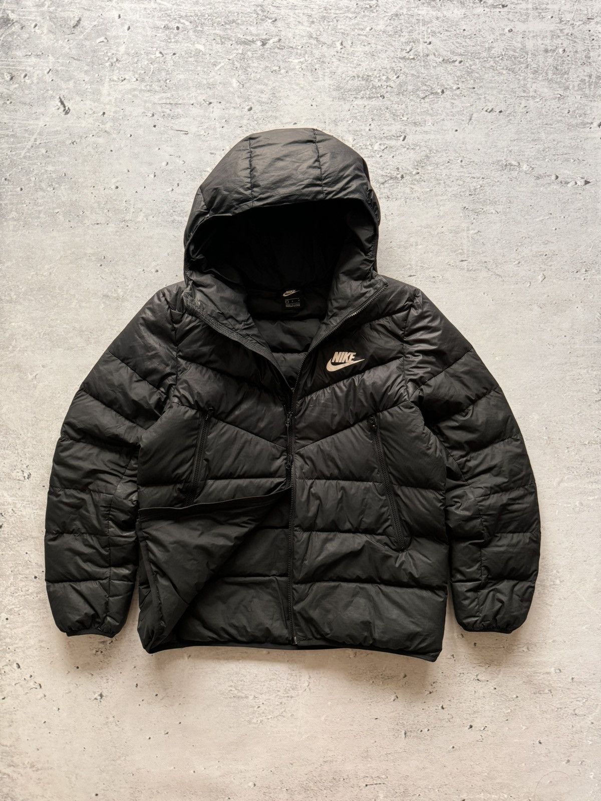 Nike × Nike ACG NIKE PUFFER DOWN BASIC LOGO OVERSIZE NYLON JACKET Size US L / EU 52-54 / 3 - 4 Thumbnail
