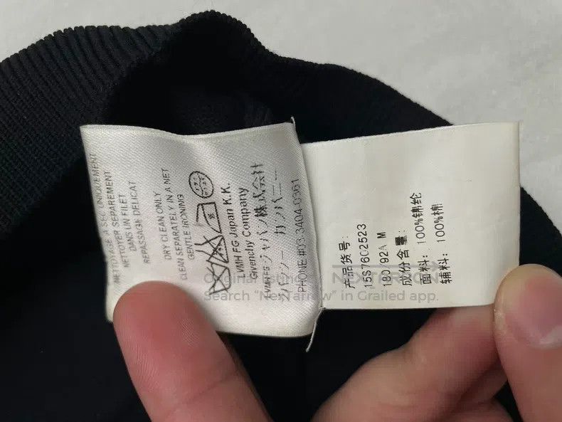 Givenchy Givenchy Basketball Five Star Black Sweatshirt Size US M / EU 48-50 / 2 - 4 Thumbnail