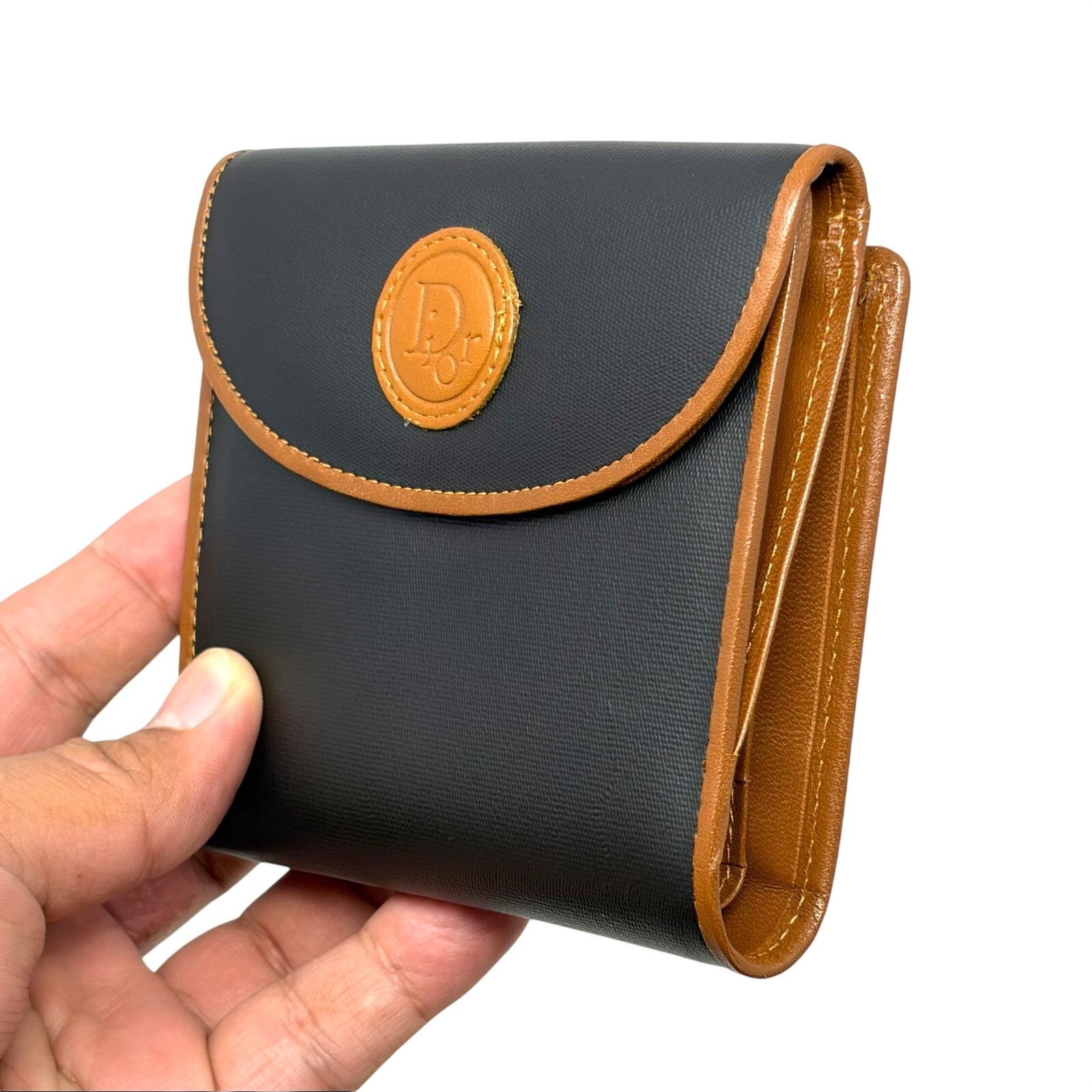 Dior Dior Vintage Canvas Wallet Size ONE SIZE - 3 Thumbnail