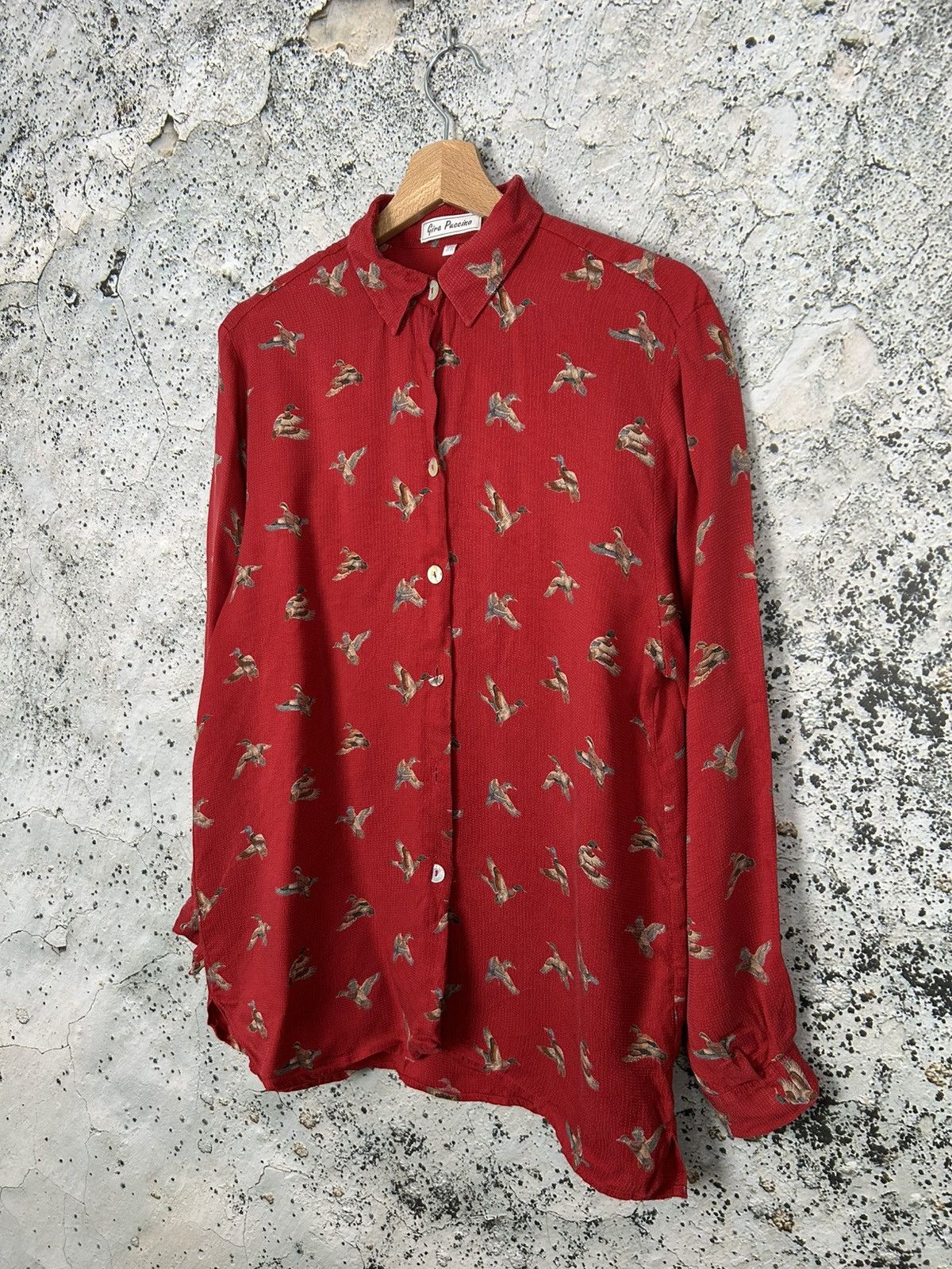 Vintage Vintage Avant Garde Ducks Shirt Alternative Grunge Punk Size US M / EU 48-50 / 2 - 2 Thumbnail