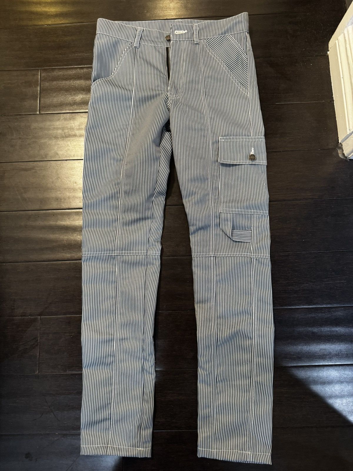 Japanese Brand Pinstripe Pants Size US 30 / EU 46 - 1 Thumbnail