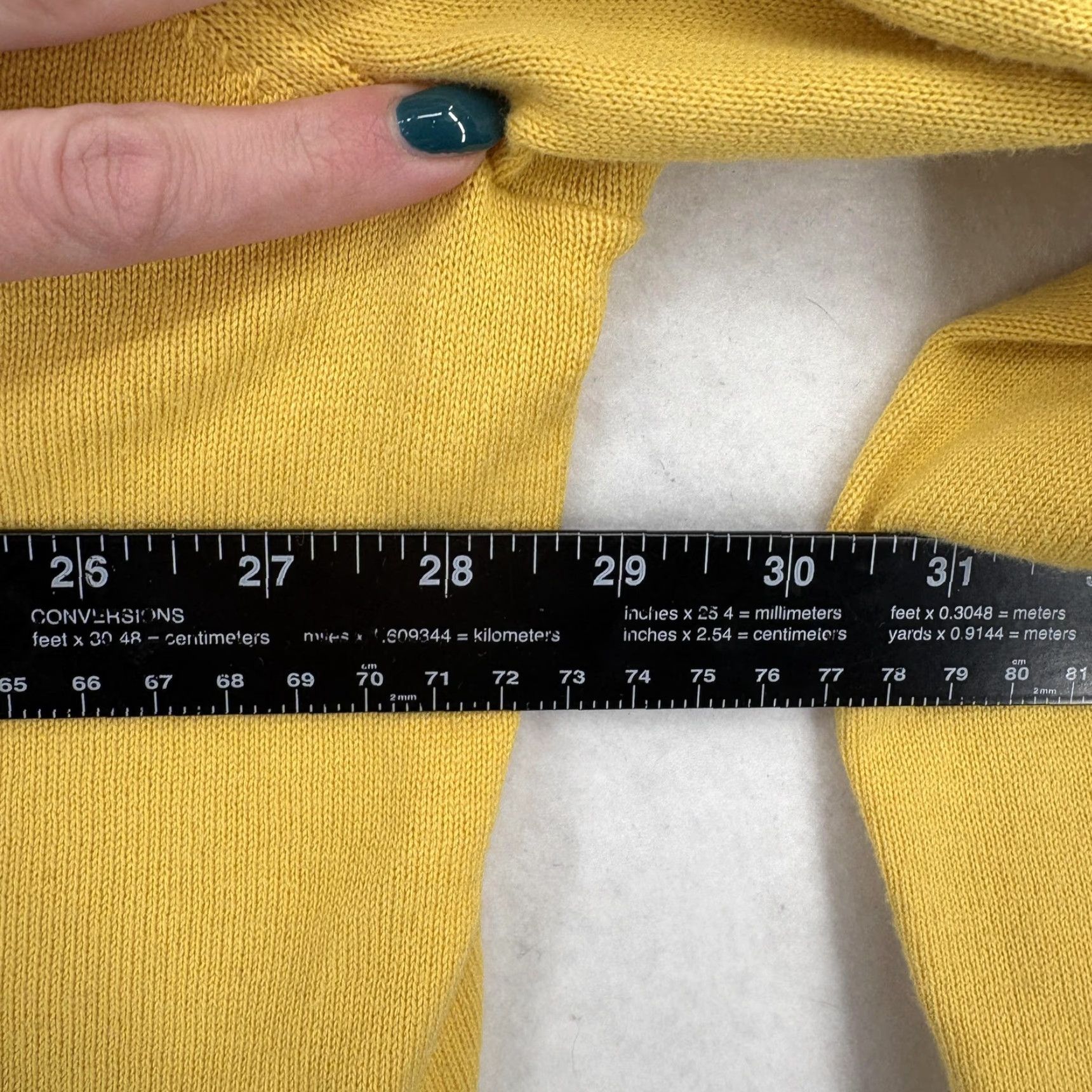 Vineyard Vines Vineyard Vines Sweater Mens 2XLT Yellow Cotton Cashmere 1/4 Zip Mock Neck Knit Shirt Mens Size US XXL / EU 58 / 5 - 7 Thumbnail
