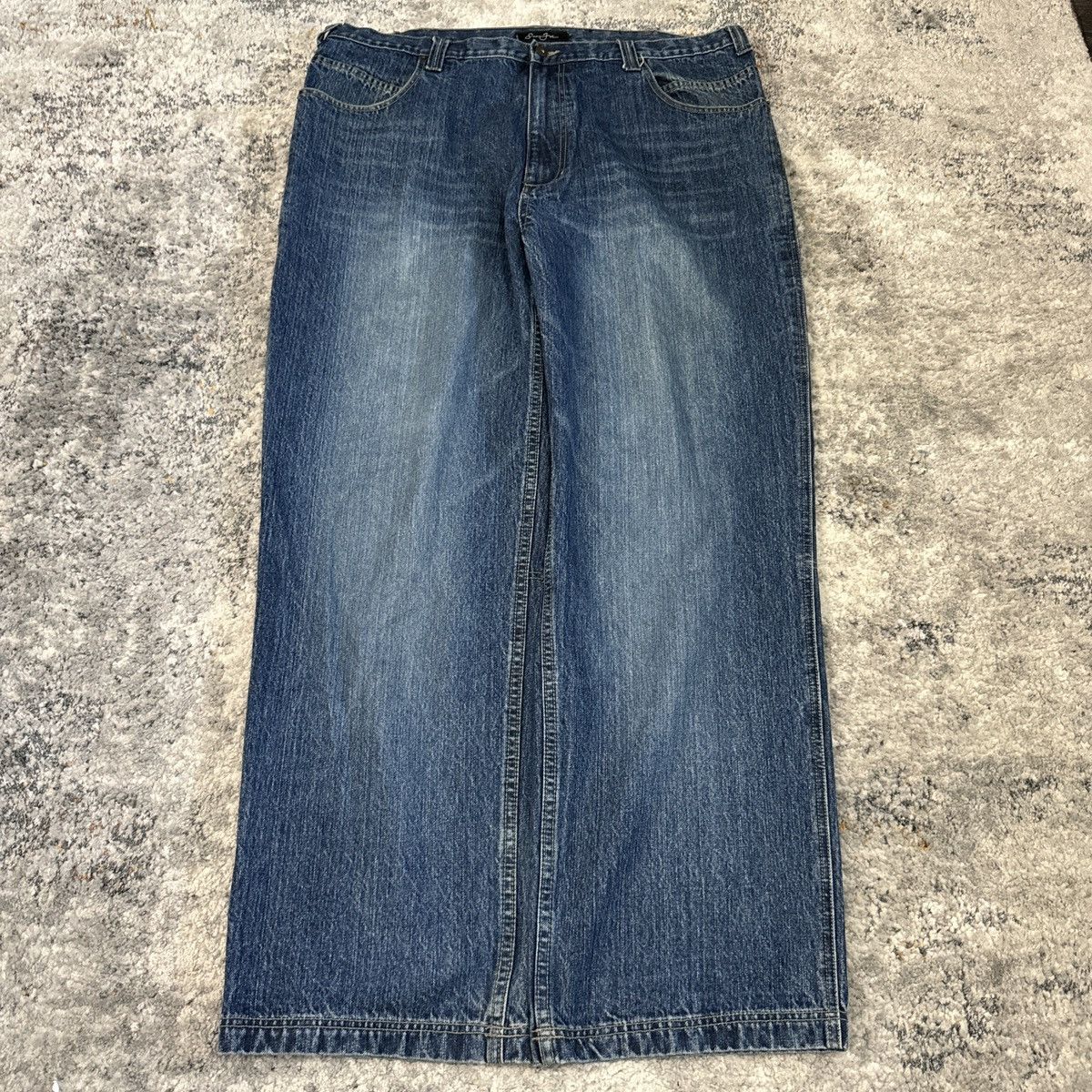 JNCO × Sean John × Vintage Vintage Y2K Sean John baggy wide leg embroidered jeans Size US 40 / EU 56 - 2 Thumbnail