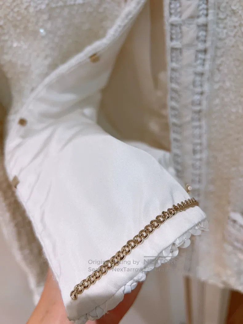 Chanel Chanel White sequin jacket Size XS / US 0-2 / IT 36-38 - 7 Thumbnail