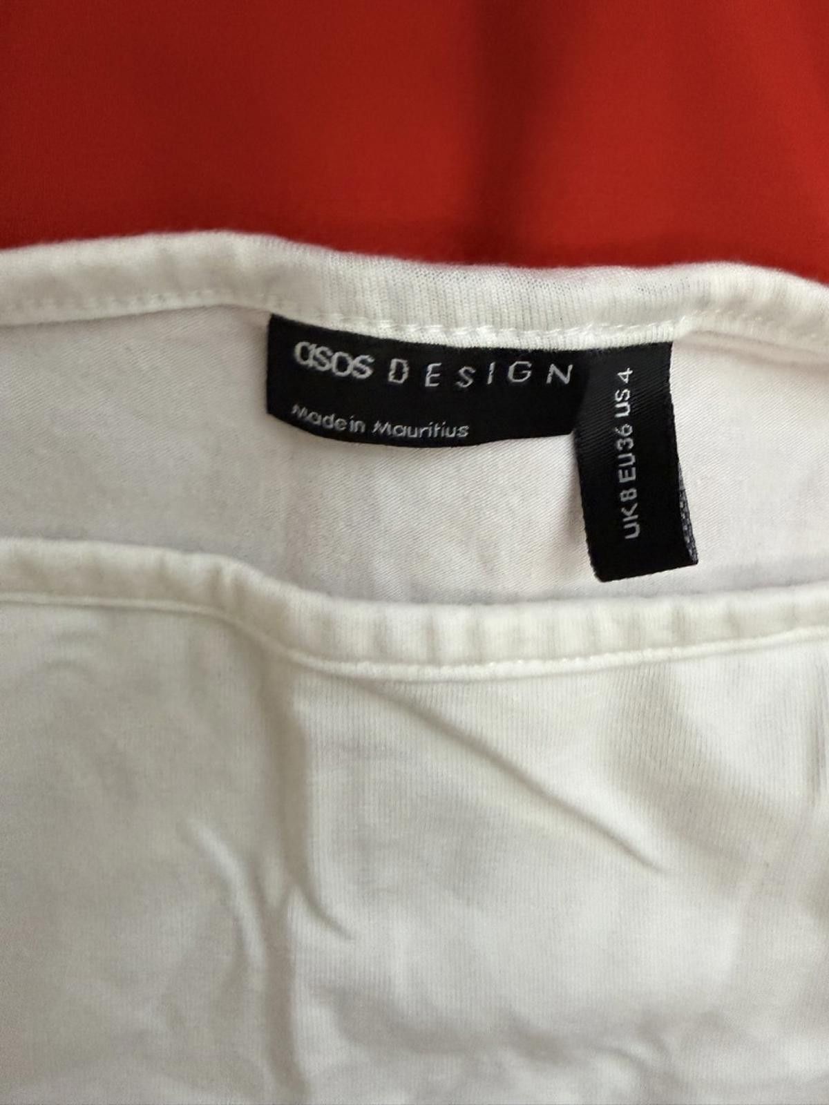 Other ASOS Basic Sleeveless Top in White (US 4) Size S / US 4 / IT 40 - 3 Thumbnail