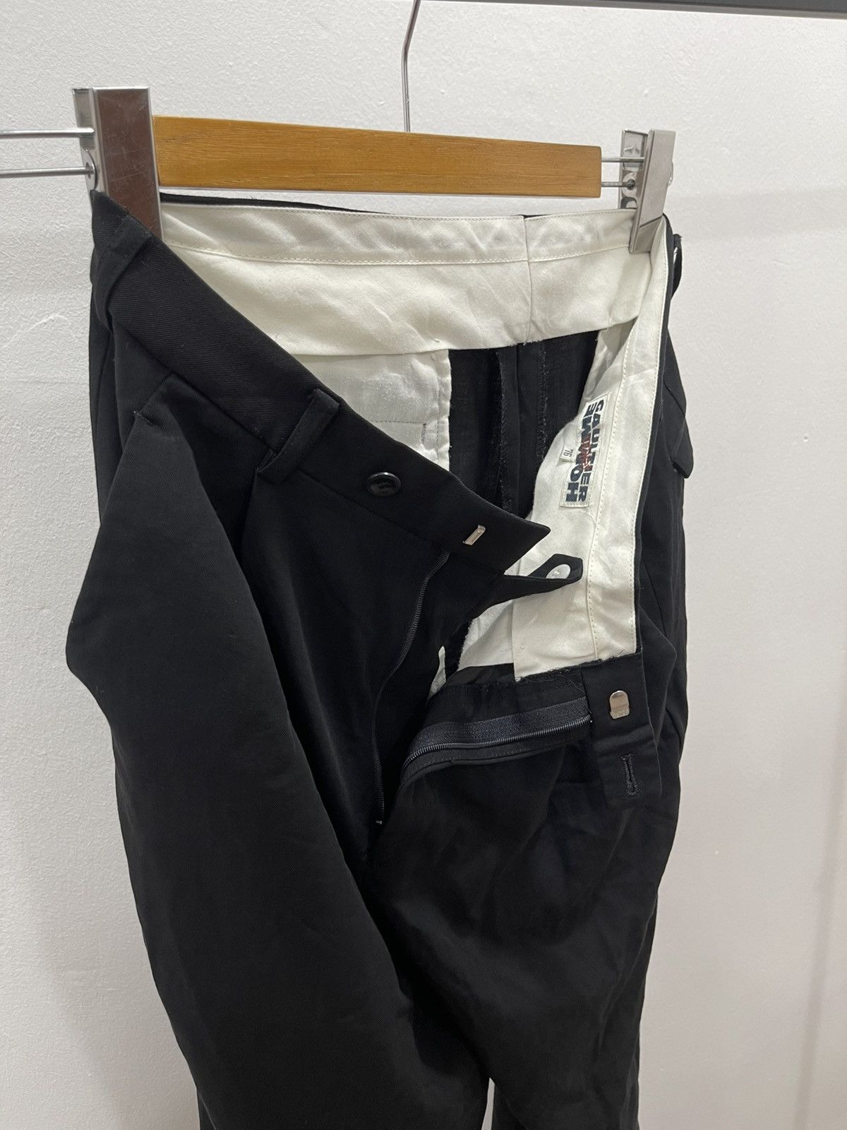 Jean Paul Gaultier Jean Paul GAULTIER HOMME objet Wool Rayon Two Tuck Pants 79 Size US 30 / EU 46 - 8 Thumbnail
