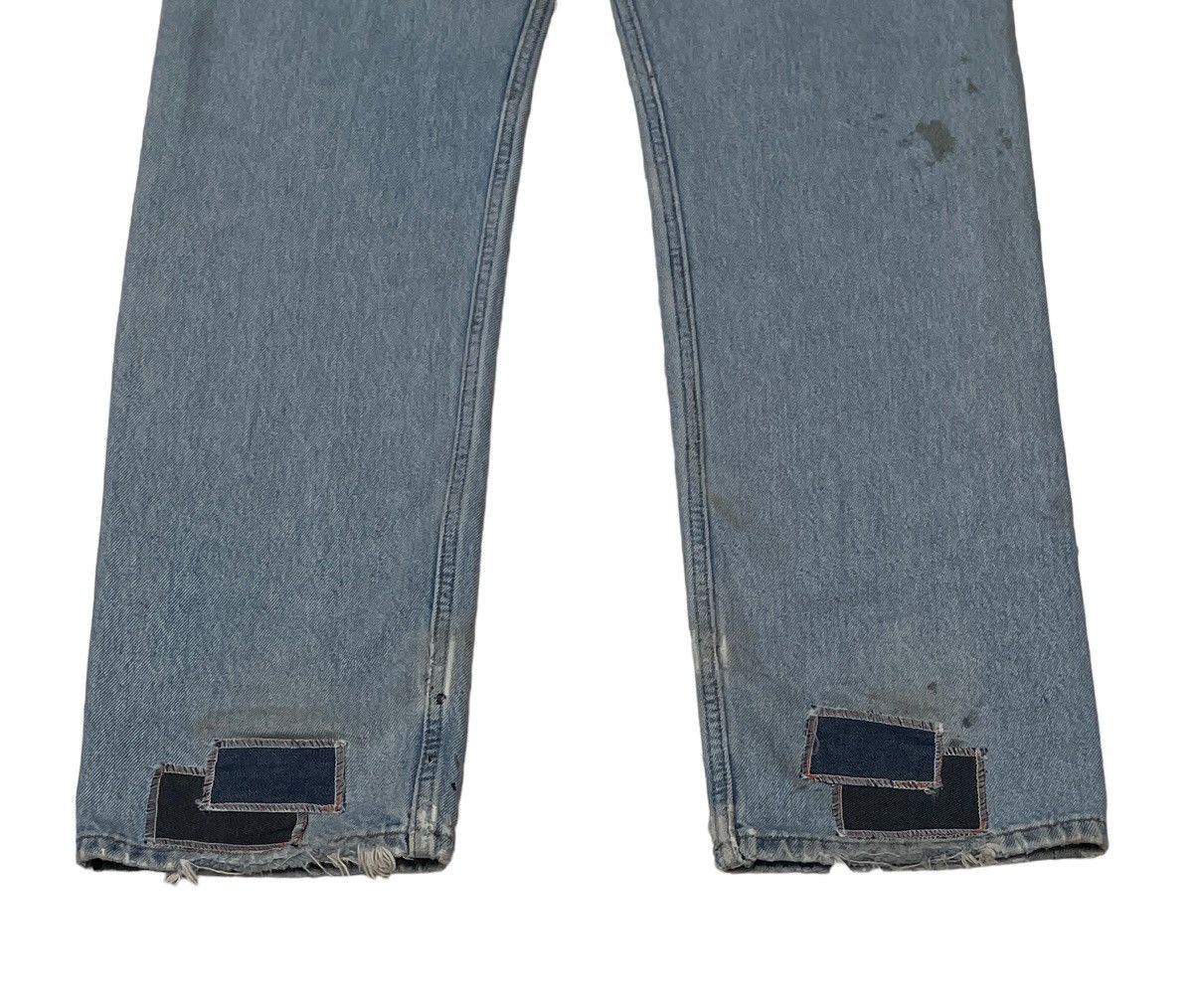 Levi's Vintage Brand Levi’s Made In Usa Patchwork Jeans 1990s Size US 30 / EU 46 - 10 Thumbnail