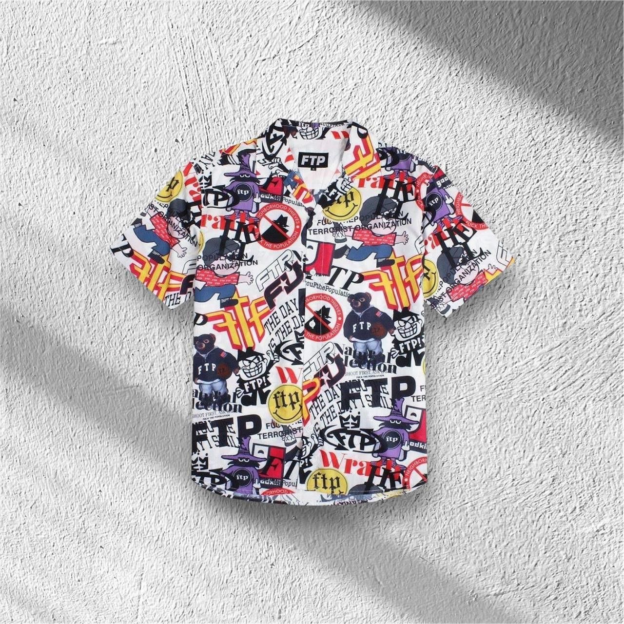 Fuck The Population Ftp Archive Shirt Size US XL / EU 56 / 4 - 1 Preview