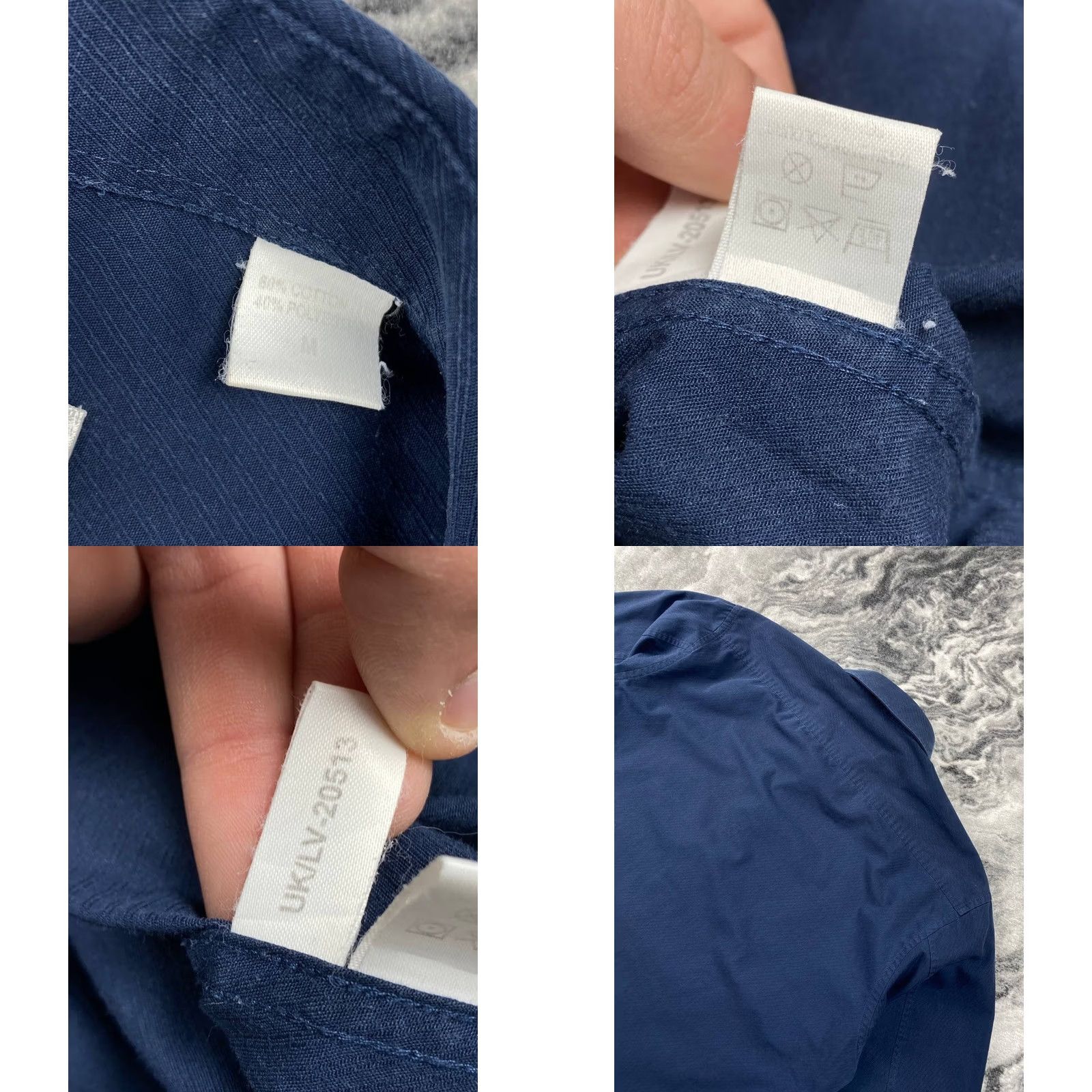 Yves Saint Laurent VINTAGE Saint Laurent Shirt Collared Long Sleeve Men M Blue Button Size US M / EU 48-50 / 2 - 8 Thumbnail