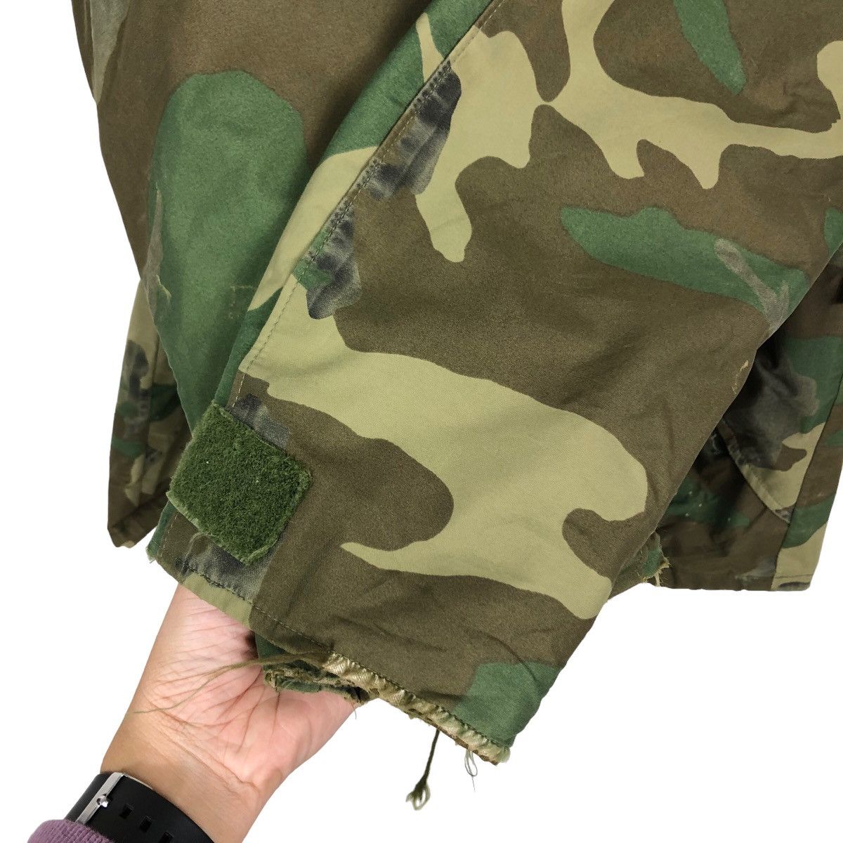 Vintage 🔥Hunting Survival Jacket Camo Cargo Multi Pocket Army Size US M / EU 48-50 / 2 - 13 Thumbnail