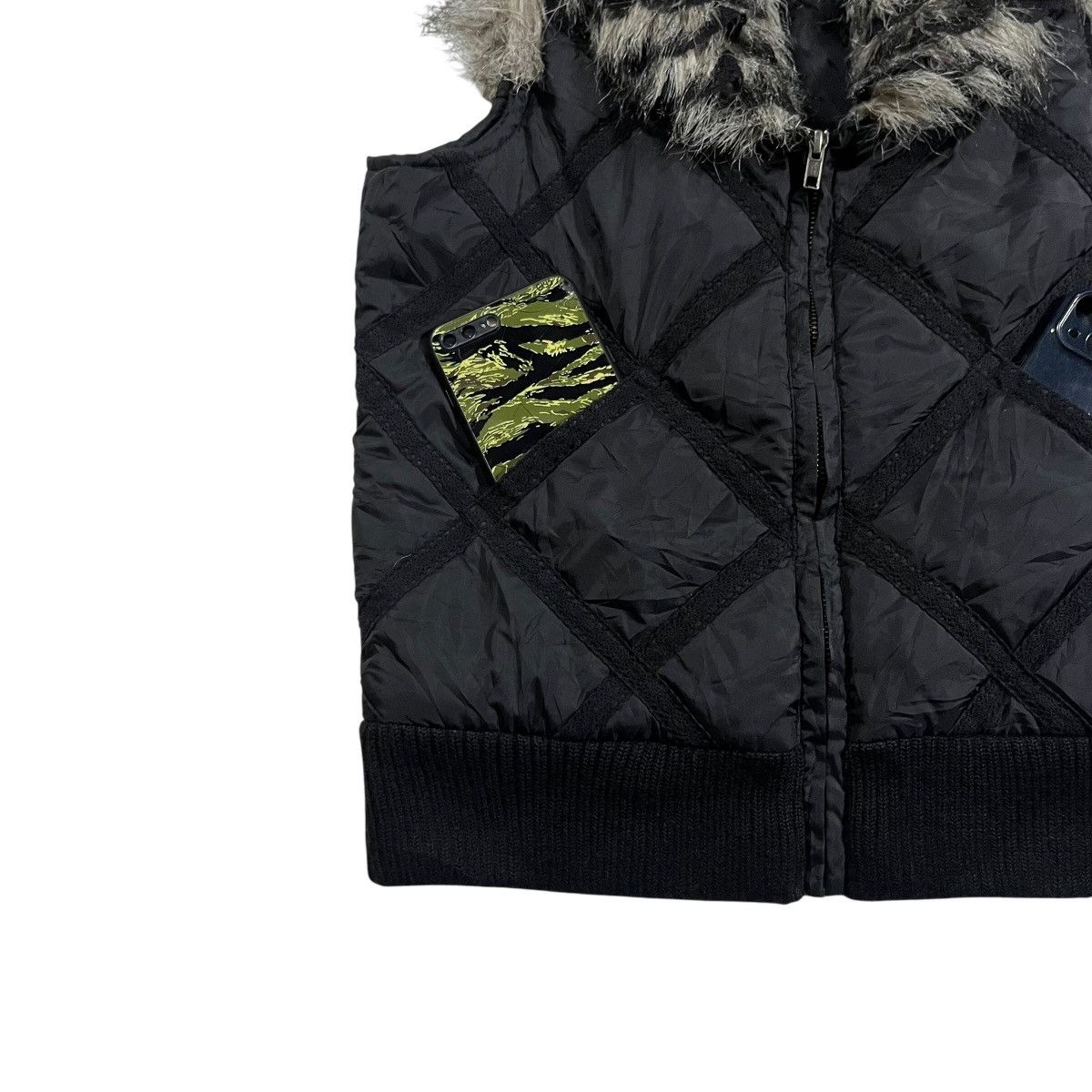 Japanese Brand Racoon Fur Puffer Vest LGB Style Size US M / EU 48-50 / 2 - 5 Thumbnail