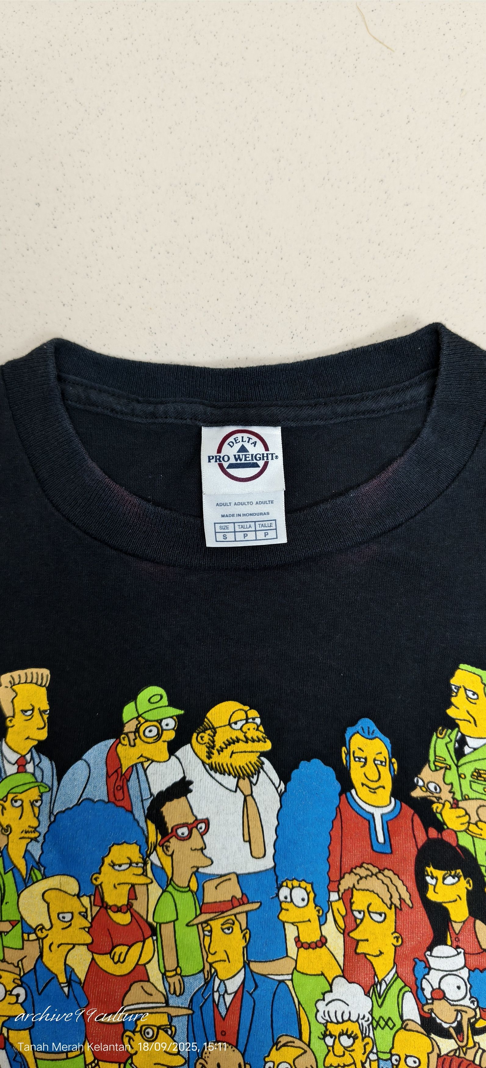 The Simpsons Vintage 2007 Matt Groening The Simpsons AOP TEE Size US S / EU 44-46 / 1 - 3 Thumbnail